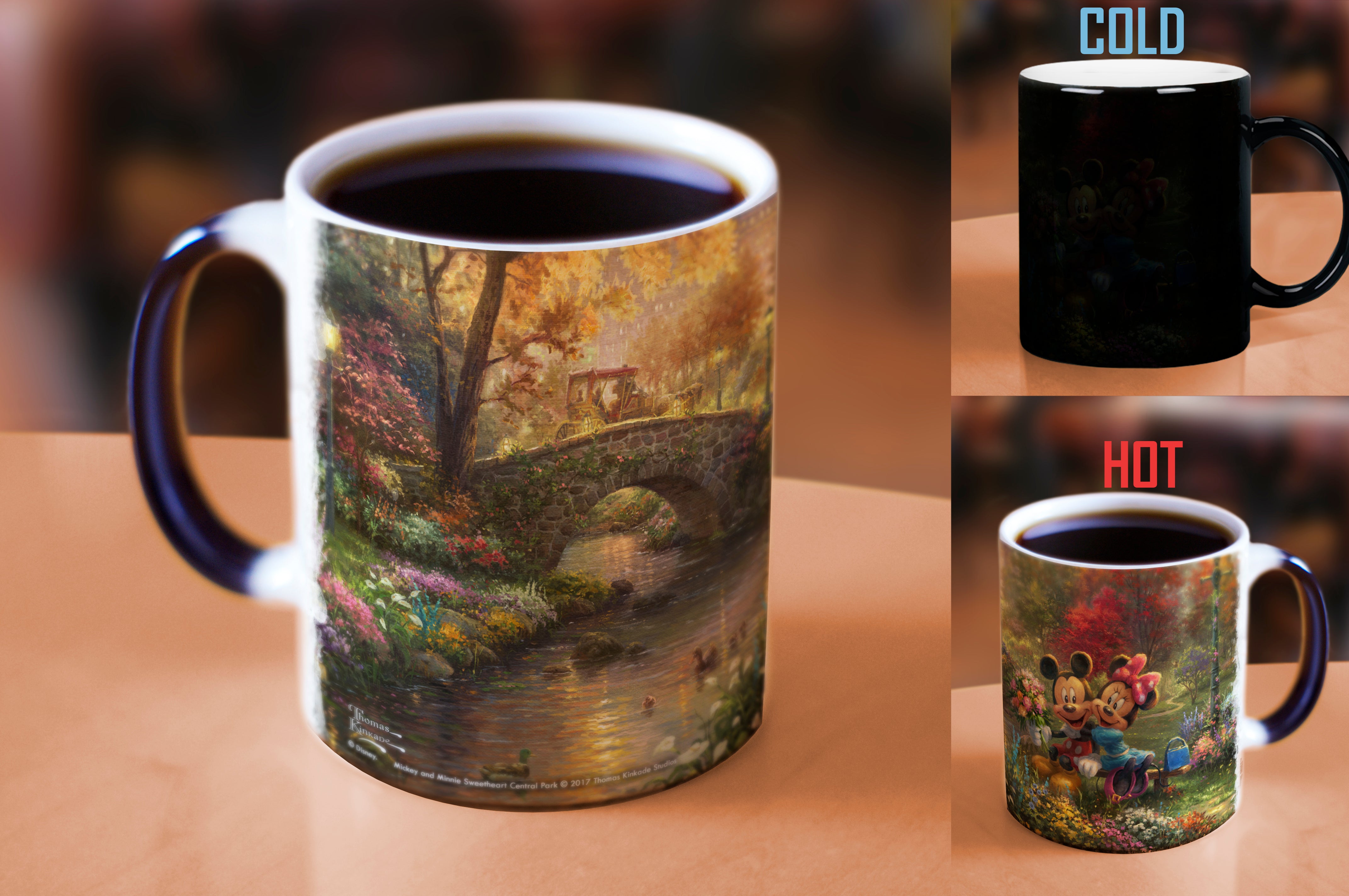Disney (Mickey and Minnie Mouse - Sweetheart Central Park) Morphing Mugs® Heat-Sensitive Mug MMUG738