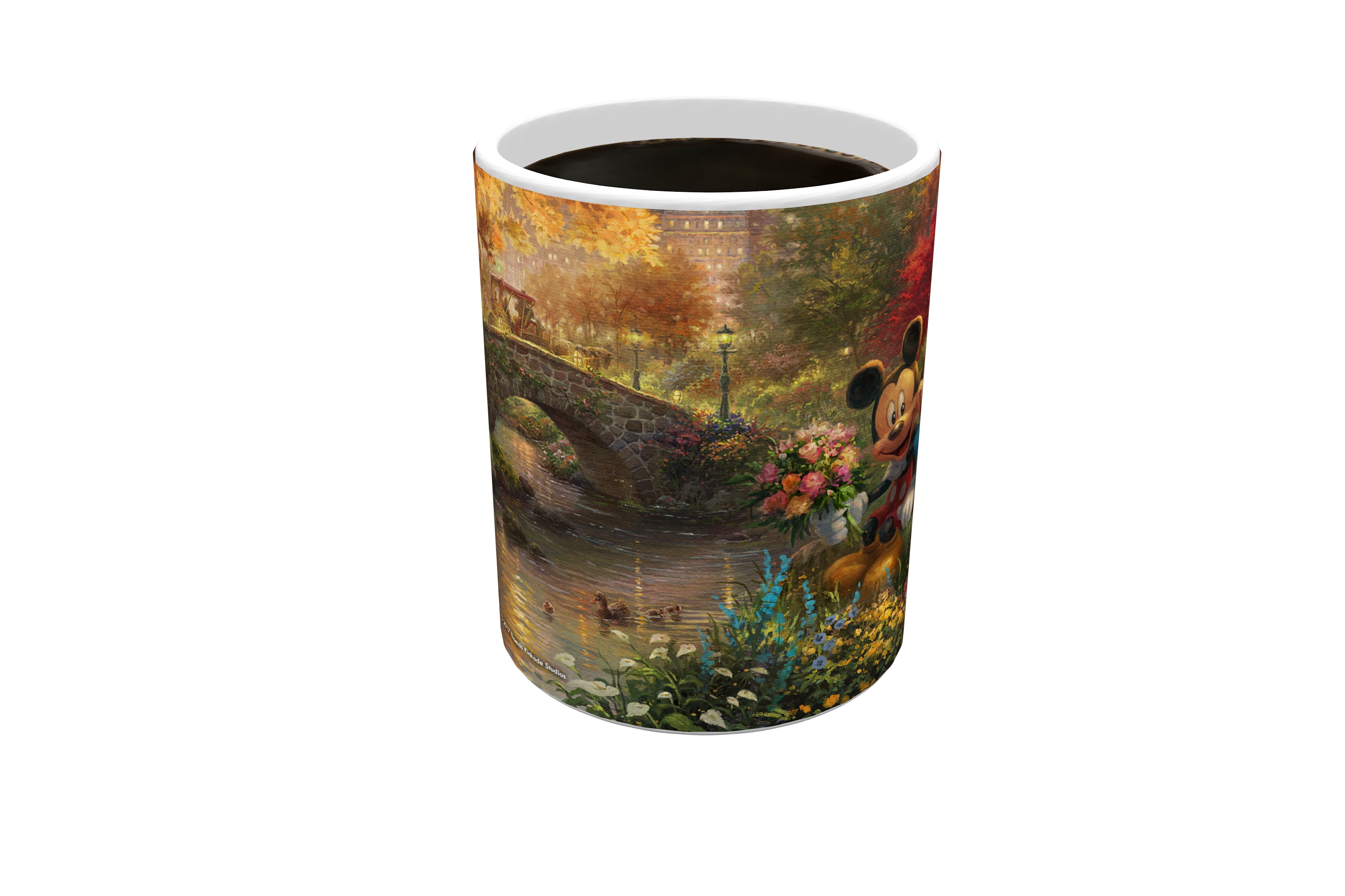 Disney (Mickey and Minnie Mouse - Sweetheart Central Park) Morphing Mugs® Heat-Sensitive Mug MMUG738