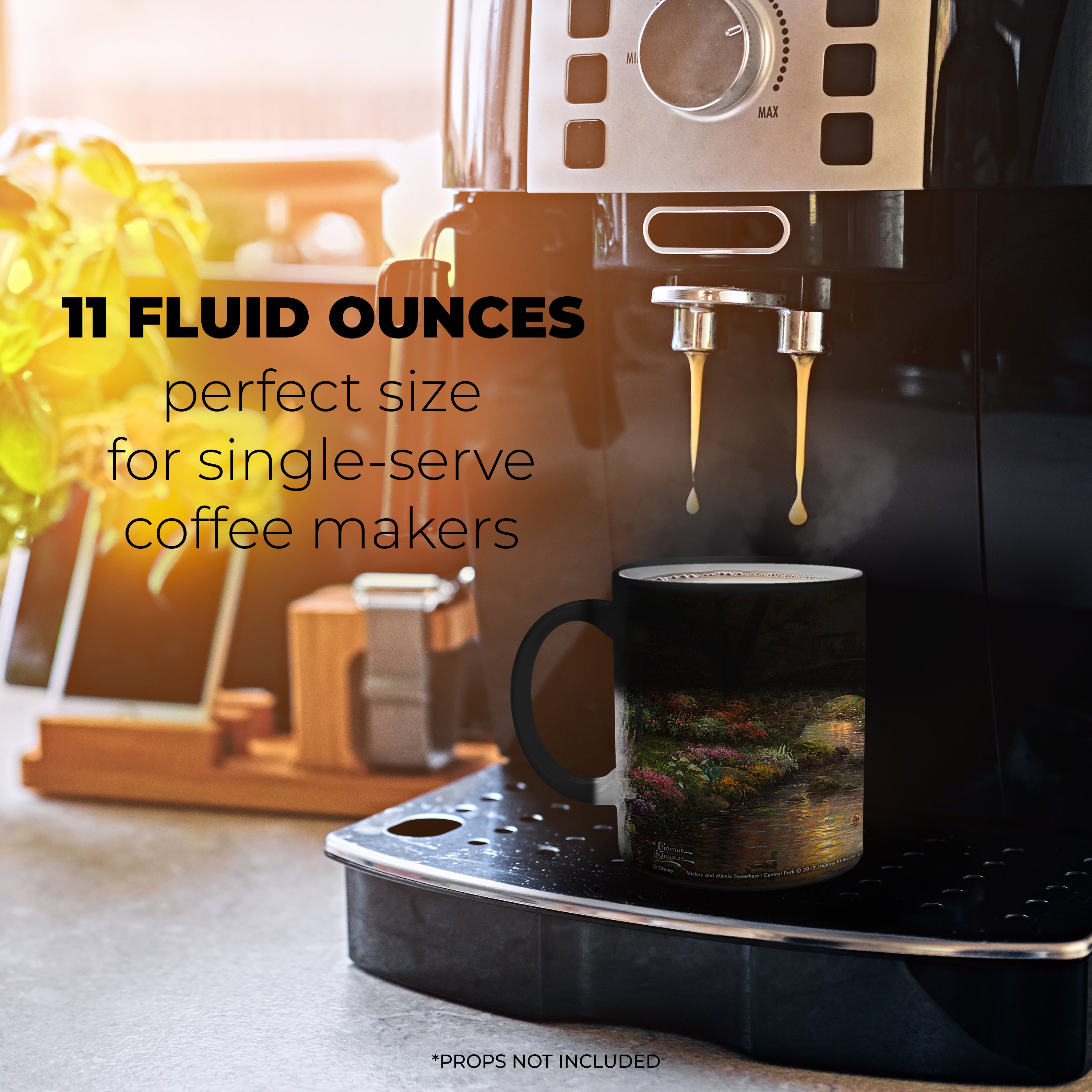 Disney (Mickey and Minnie Mouse - Sweetheart Central Park) Morphing Mugs® Heat-Sensitive Mug MMUG738