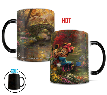 Disney (Mickey and Minnie Mouse - Sweetheart Central Park) Morphing Mugs® Heat-Sensitive Mug MMUG738