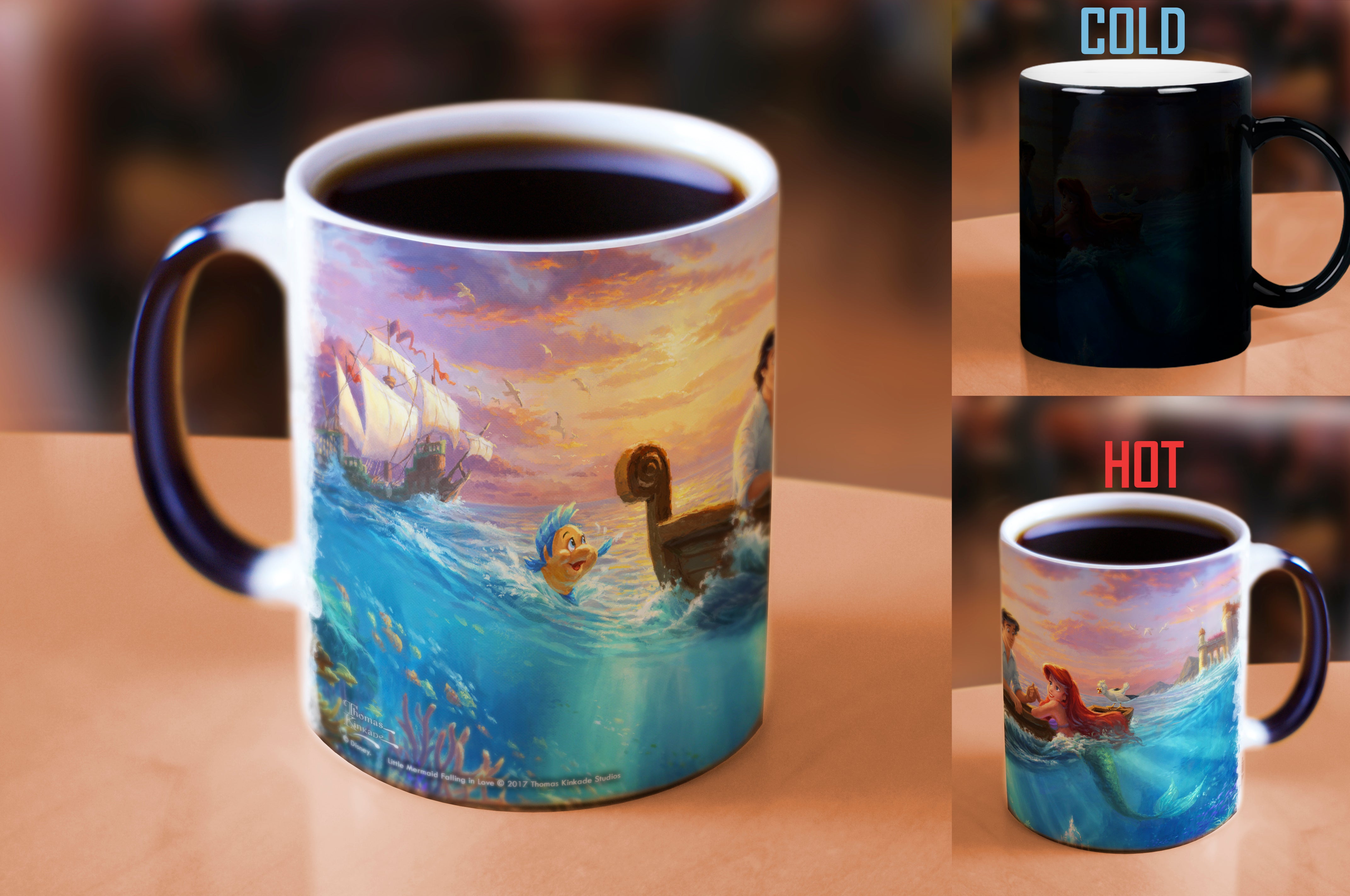 Disney (Little Mermaid Falling in Love) Morphing Mugs® Heat-Sensitive Mug MMUG740