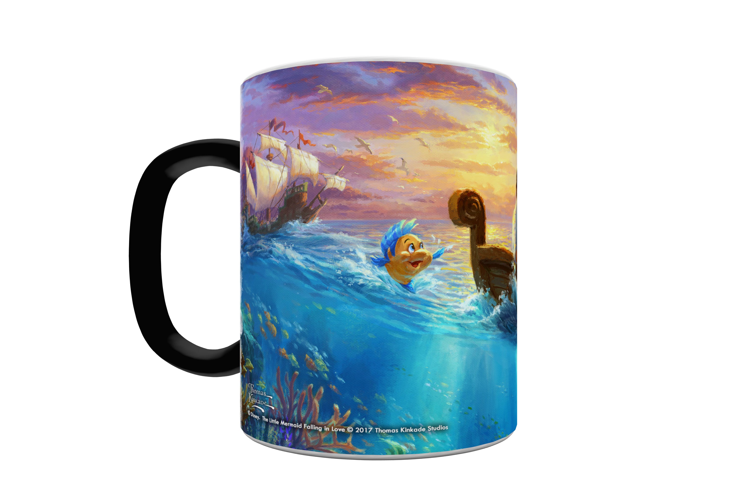 Disney (Little Mermaid Falling in Love) Morphing Mugs® Heat-Sensitive Mug MMUG740