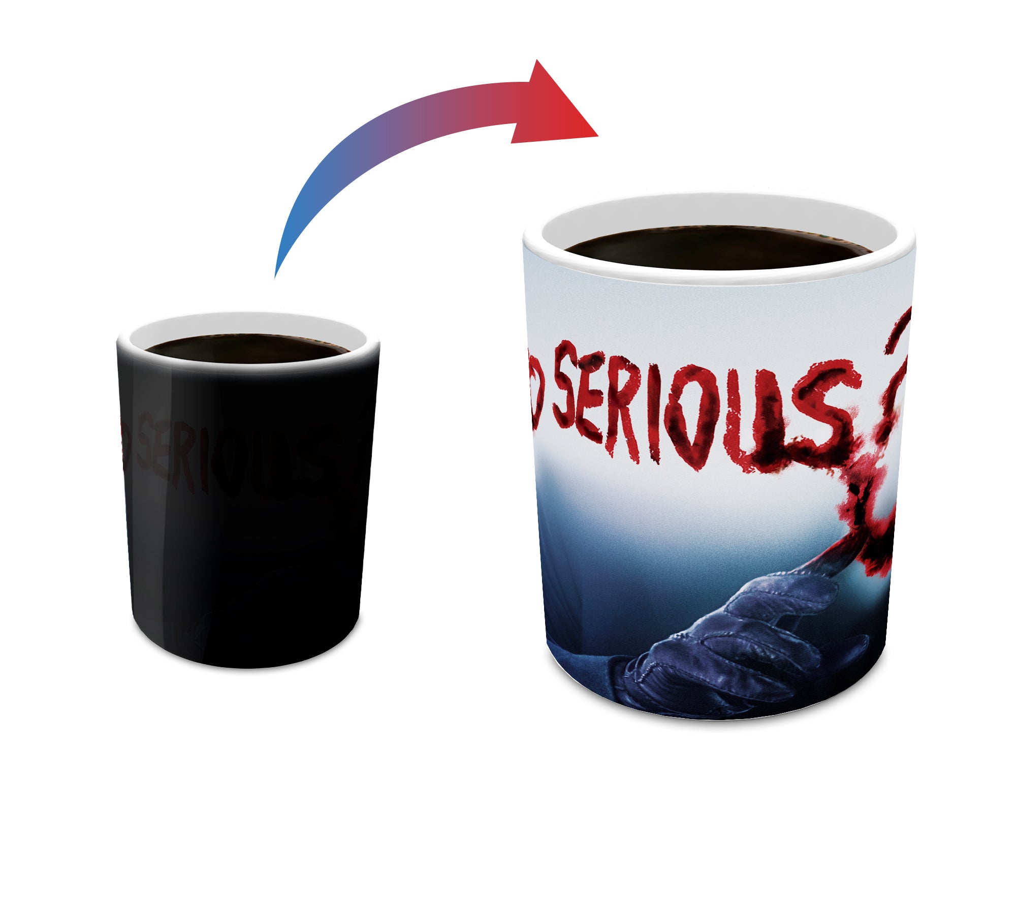 The Dark Knight (Why So Serious) Morphing Mugs®  Heat-Sensitive Mug MMUG742