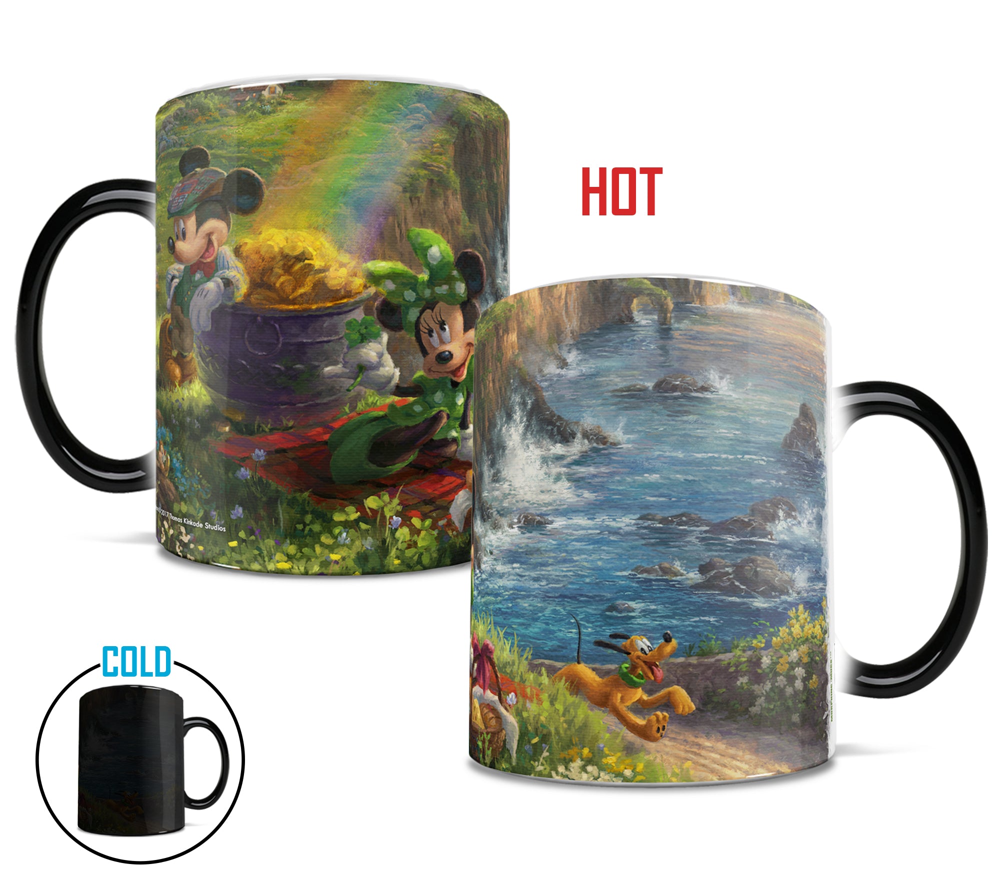 Disney (Mickey and Minnie Mouse - Ireland) Morphing Mugs® Heat-Sensitive Mug MMUG743