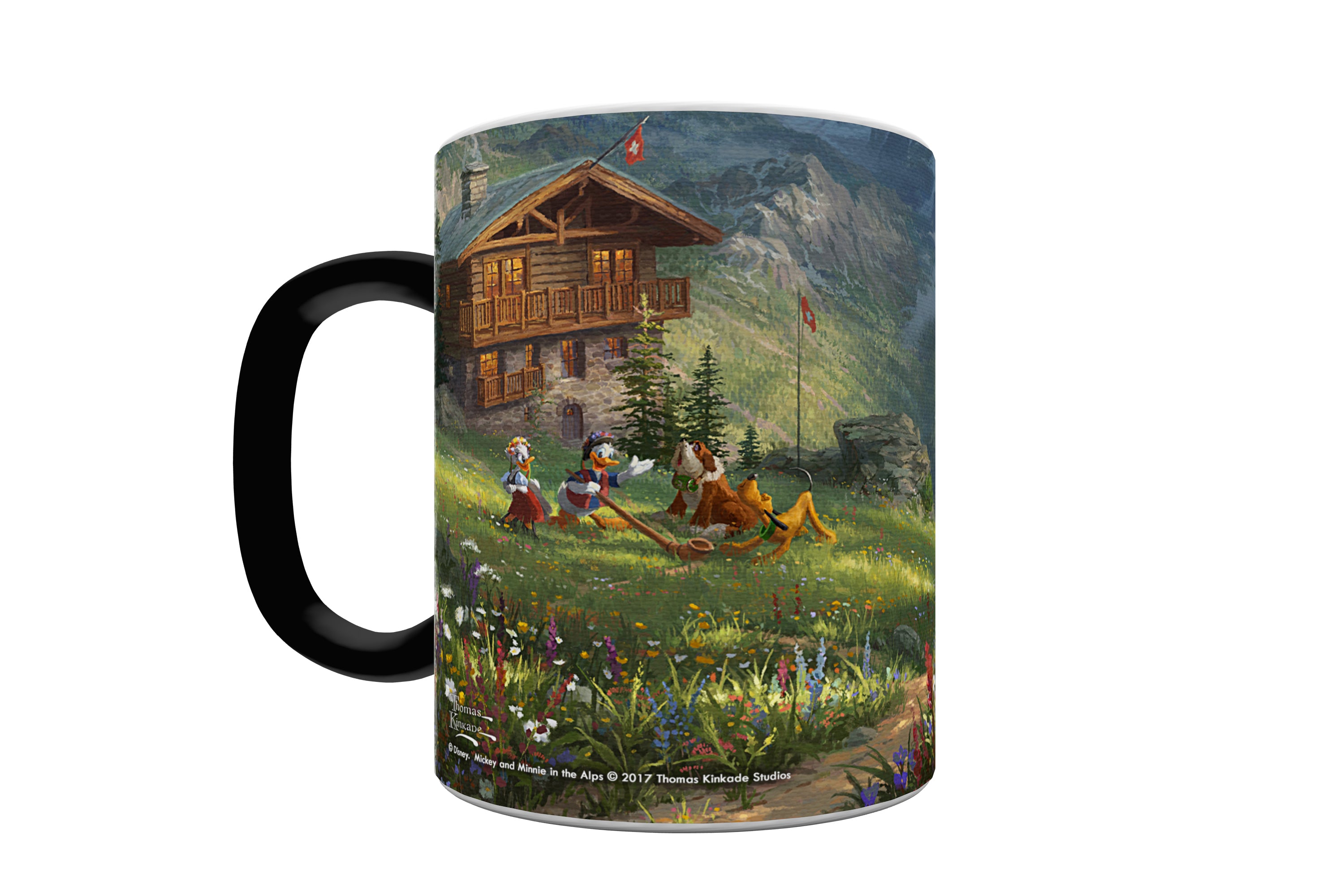 Disney (Mickey and Minnie Mouse - Swiss Alps) Morphing Mugs® Heat-Sensitive Mug MMUG744