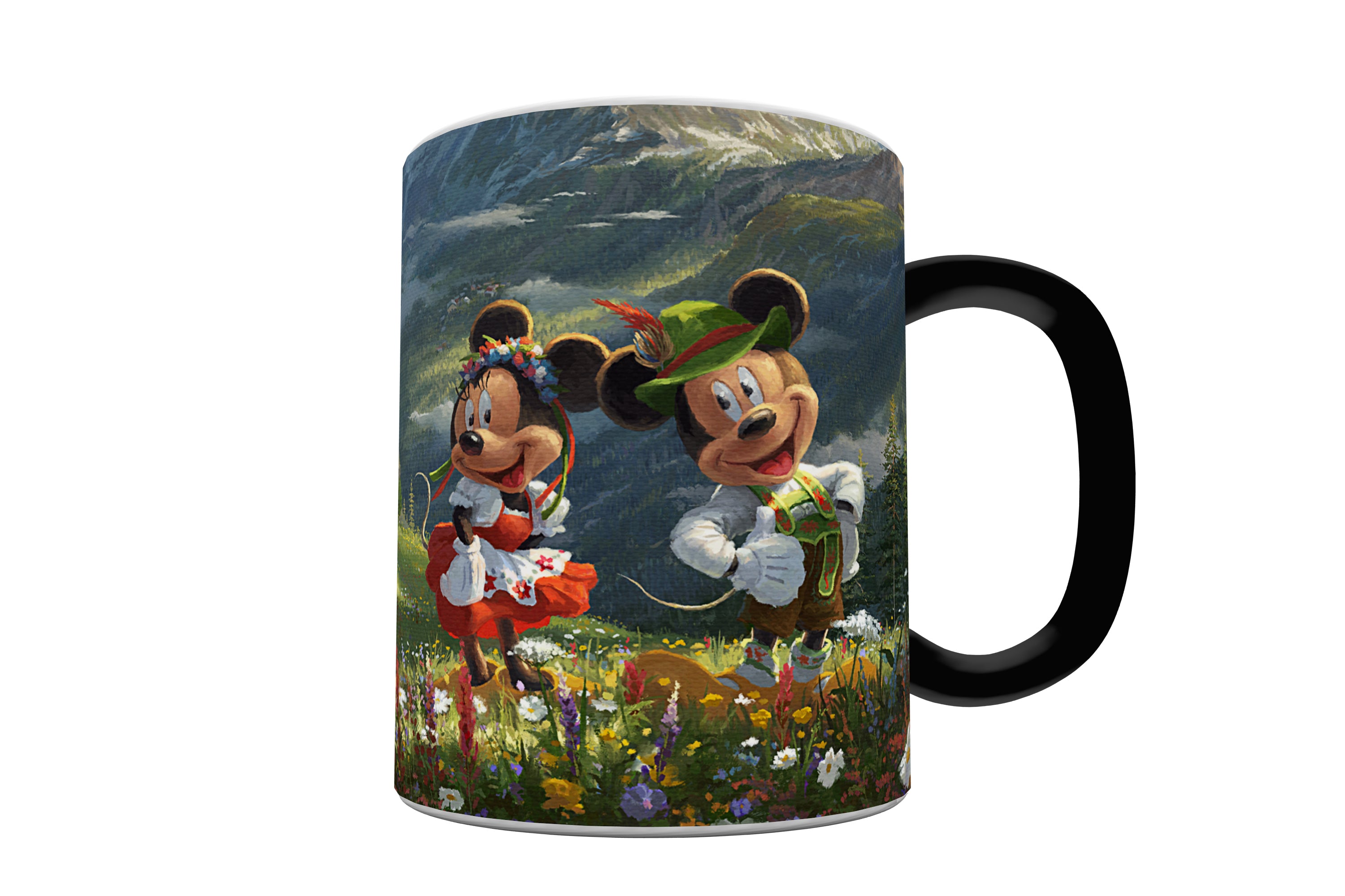 Disney (Mickey and Minnie Mouse - Swiss Alps) Morphing Mugs® Heat-Sensitive Mug MMUG744