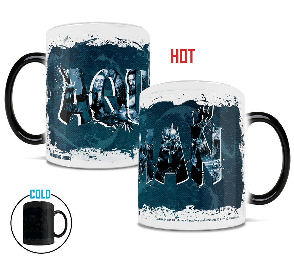 Aquaman (Collage) Morphing Mugs®  Heat-Sensitive Mug MMUG755