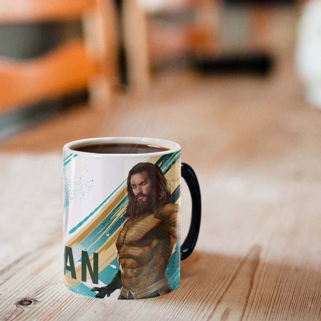 Aquaman (Logo) Morphing Mugs®  Heat-Sensitive Mug MMUG757