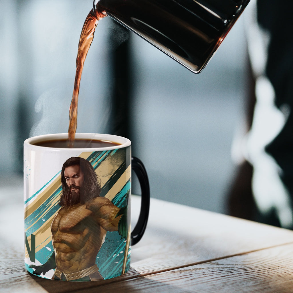 Aquaman (Logo) Morphing Mugs®  Heat-Sensitive Mug MMUG757