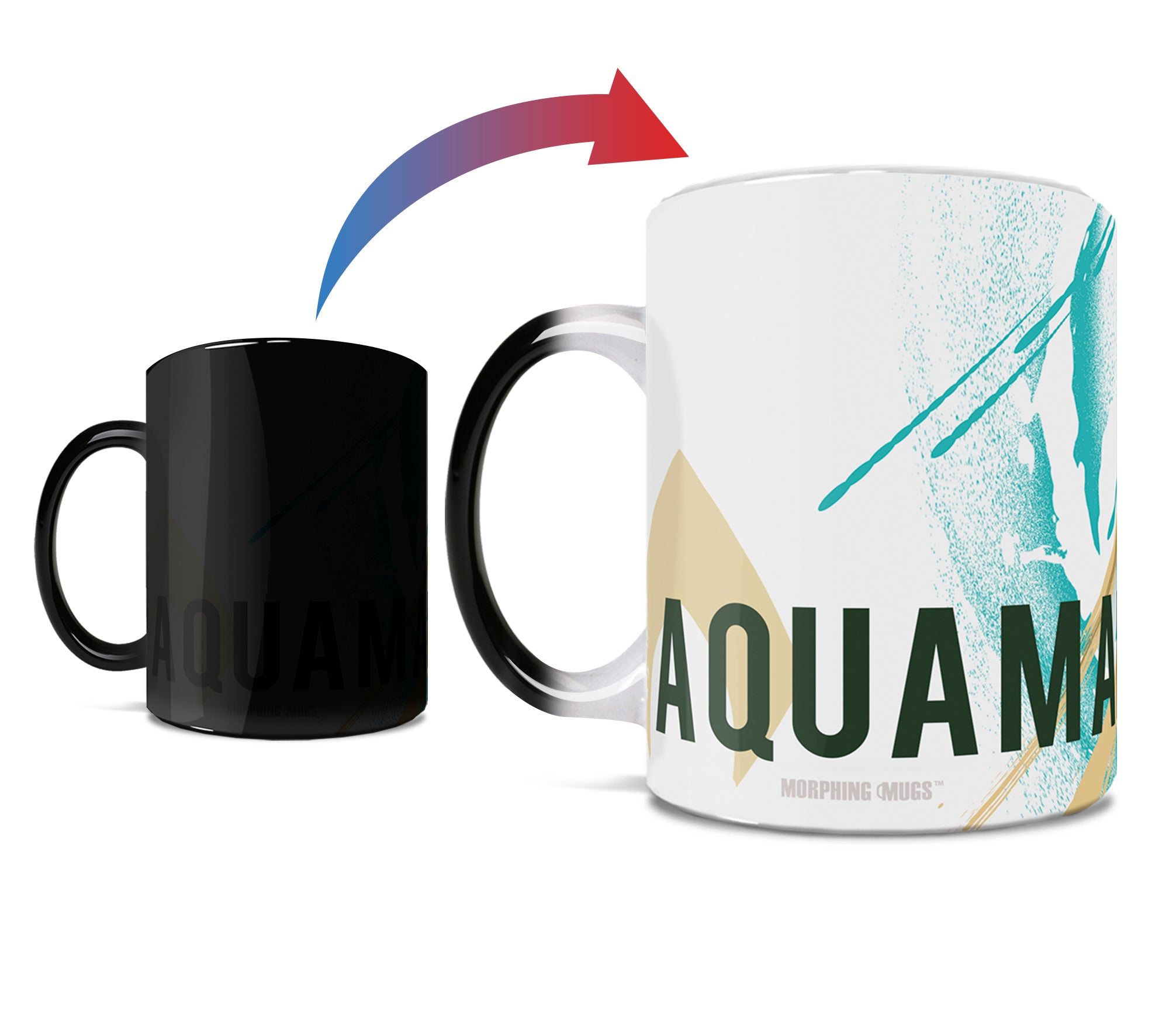 Aquaman (Logo) Morphing Mugs®  Heat-Sensitive Mug MMUG757