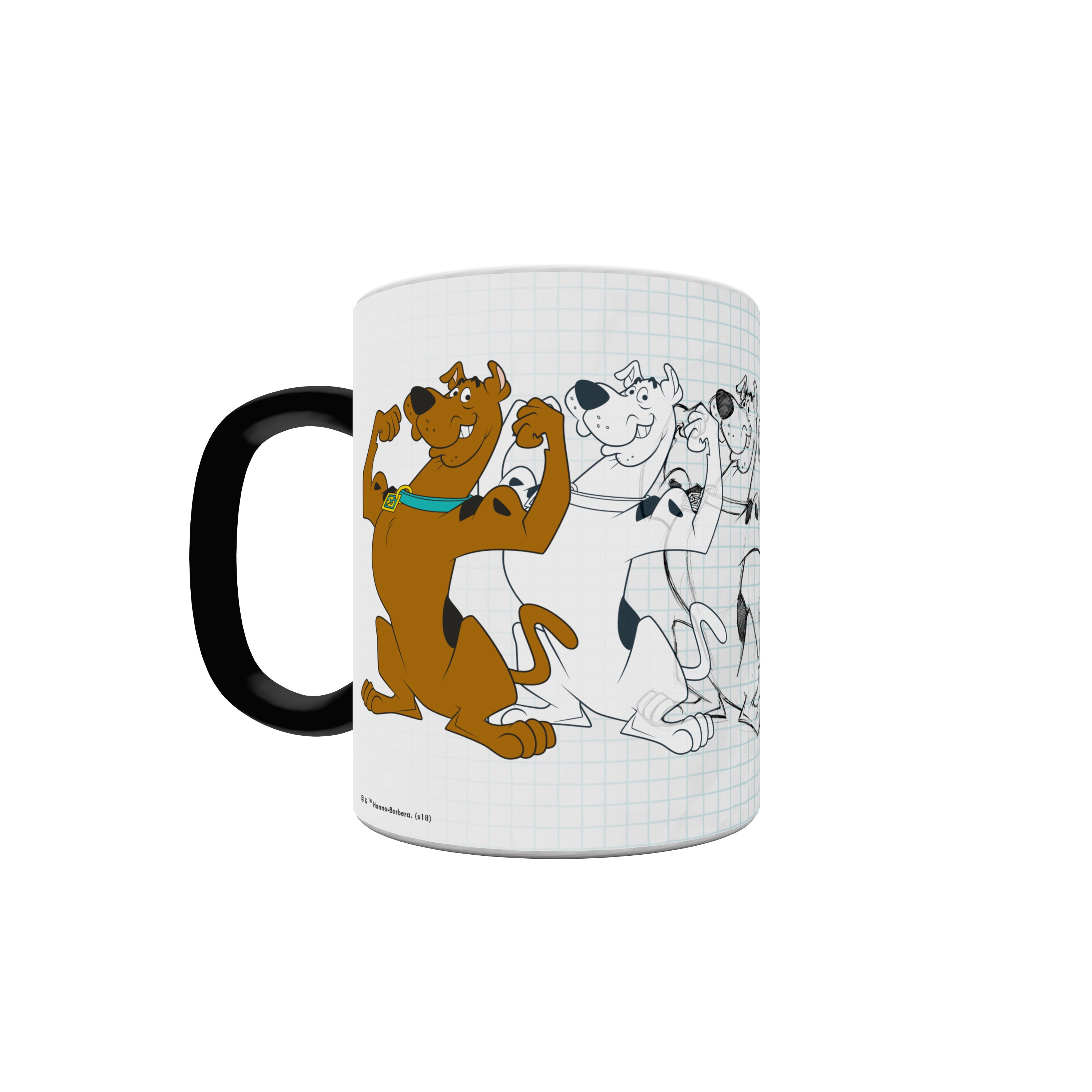 Scooby Doo (Sketchy Scooby) Morphing Mugs® Heat-Sensitive Mug MMUG760