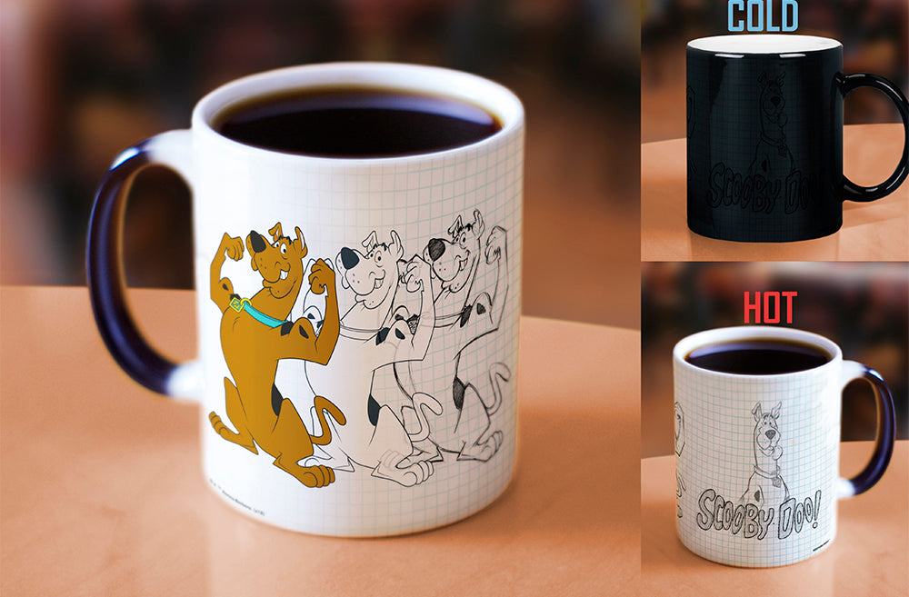 Scooby Doo (Sketchy Scooby) Morphing Mugs® Heat-Sensitive Mug MMUG760