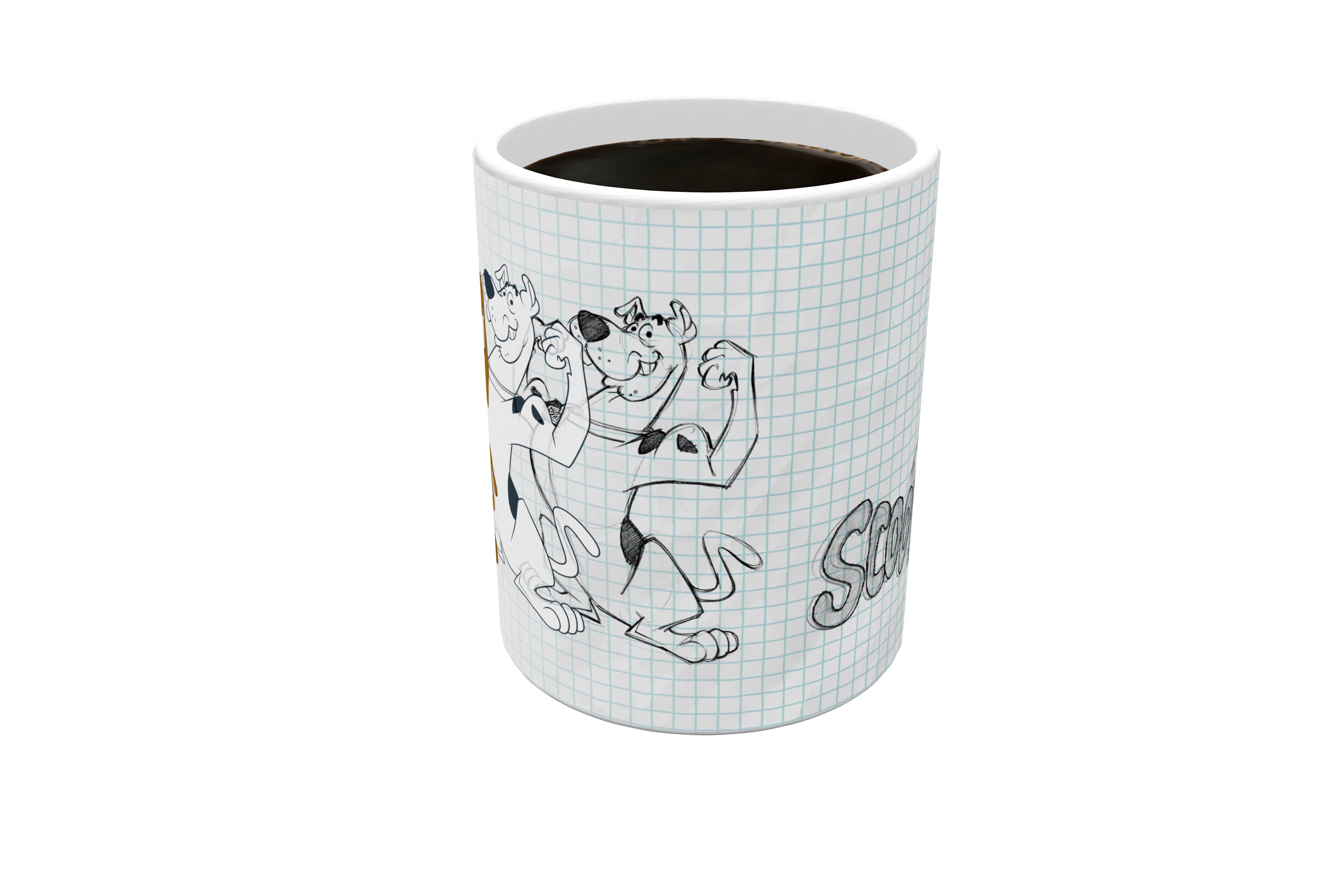 Scooby Doo (Sketchy Scooby) Morphing Mugs® Heat-Sensitive Mug MMUG760