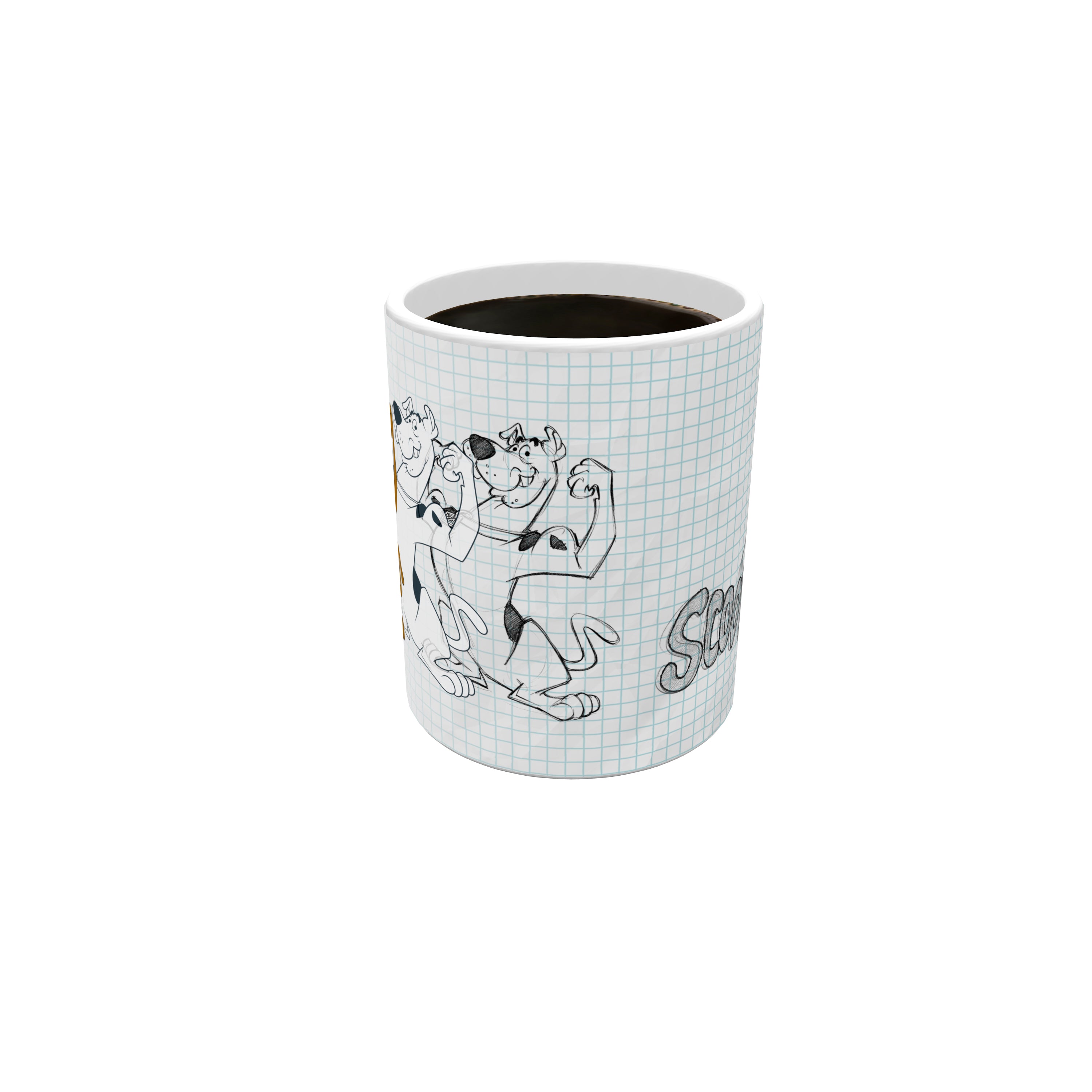Scooby Doo (Sketchy Scooby) Morphing Mugs® Heat-Sensitive Mug MMUG760
