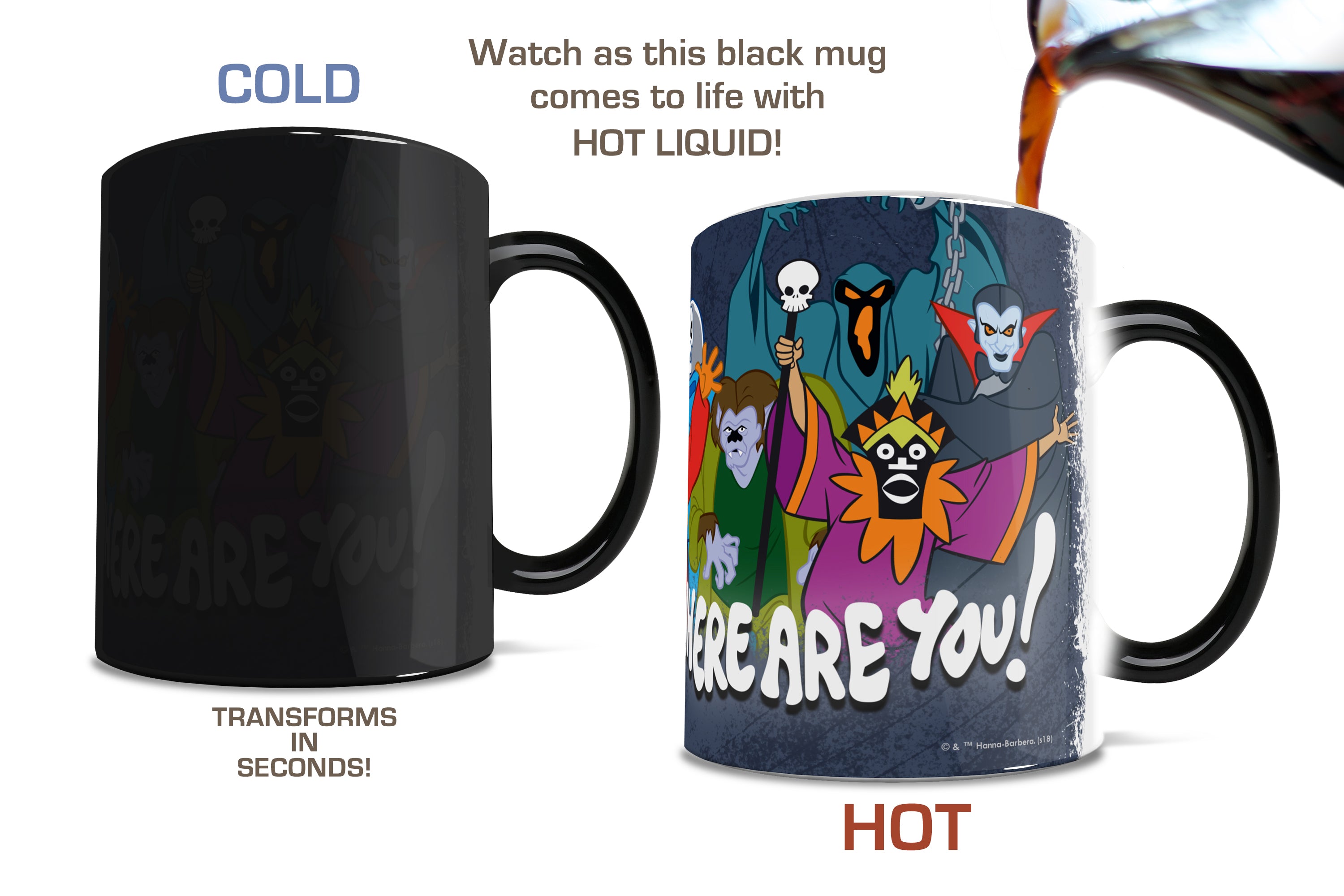 Scooby Doo (Where are you) Morphing Mugs® Heat-Sensitive Mug MMUG761