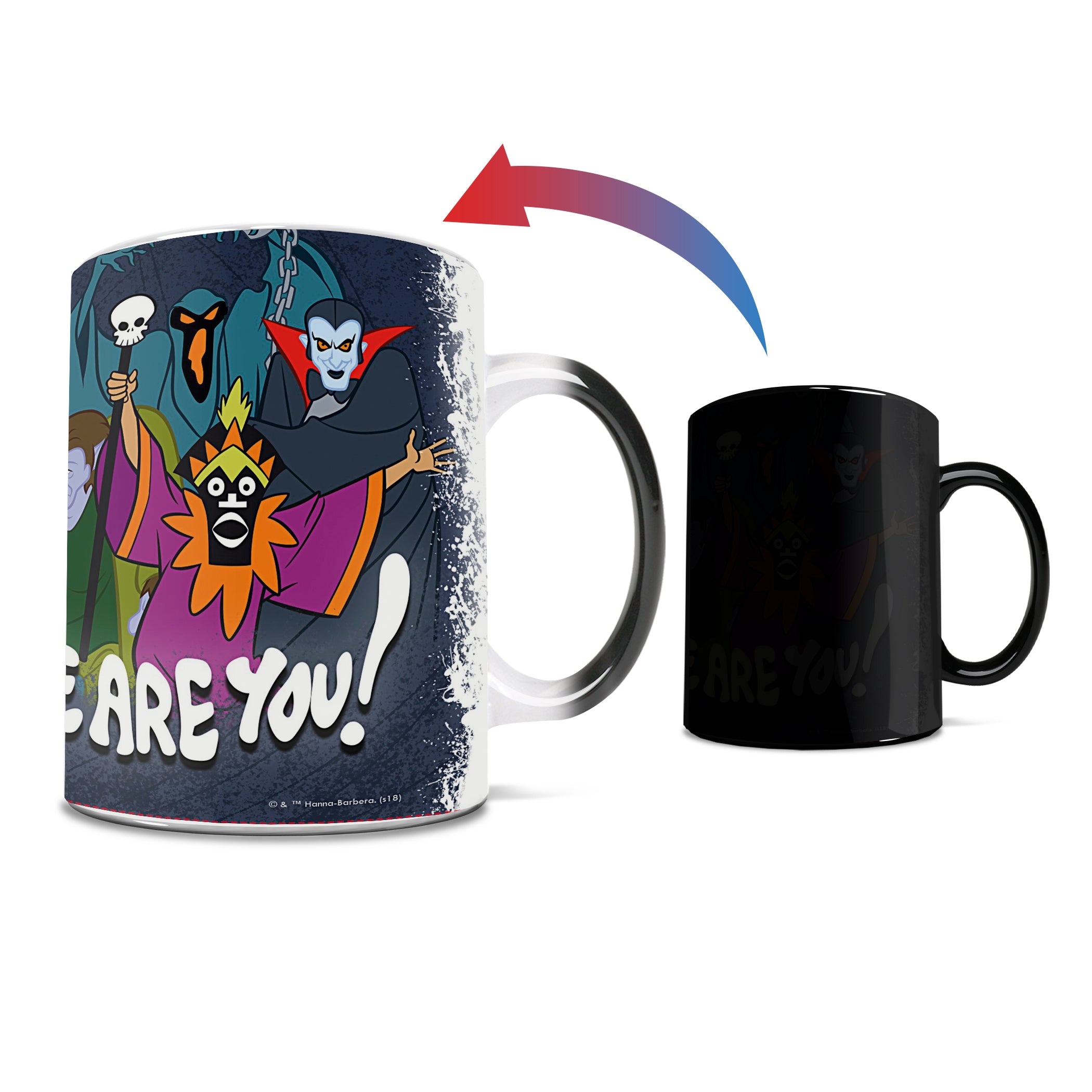 Scooby Doo (Where are you) Morphing Mugs® Heat-Sensitive Mug MMUG761
