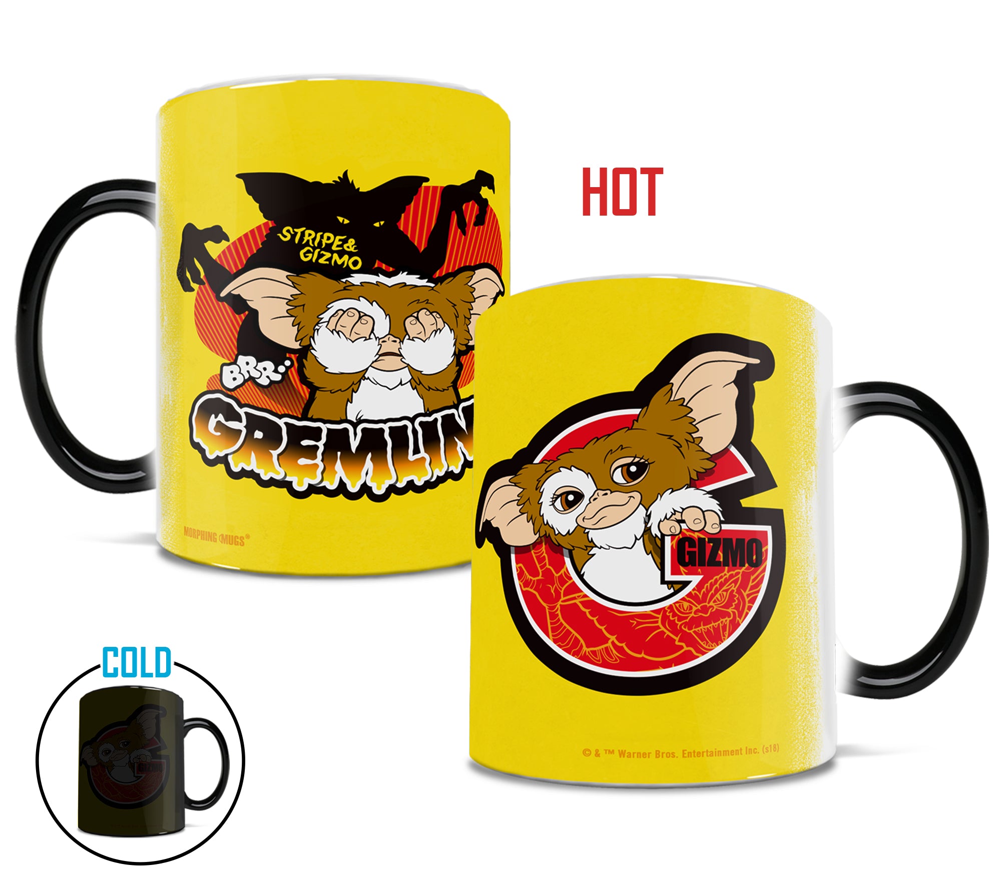 Gremlins (Stripe and Gizmo) Morphing Mugs®  Heat-Sensitive Mug MMUG773