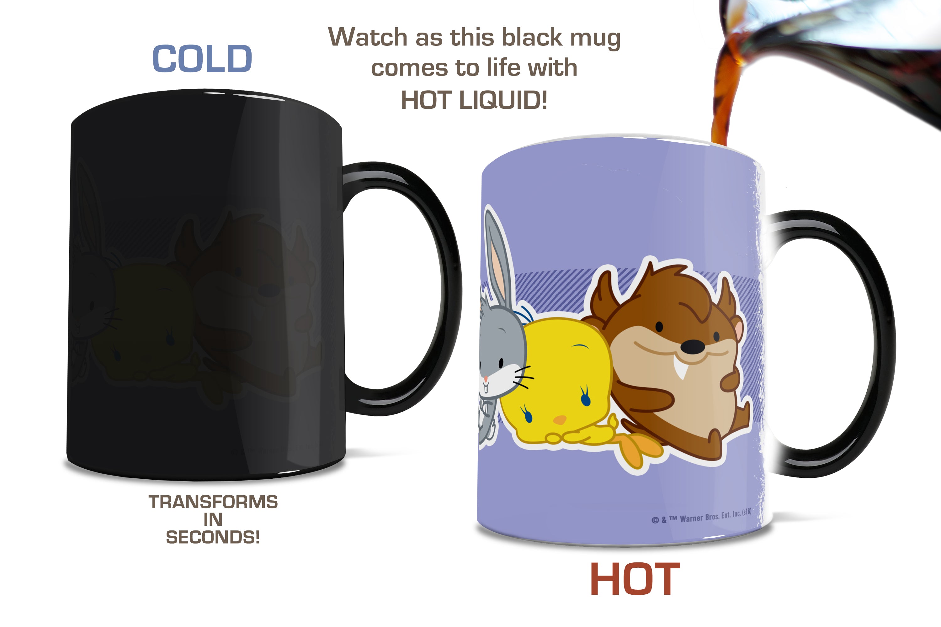Looney Tunes (Cartoon  Best Friends) Morphing Mugs®  Heat-Sensitive Mug MMUG775