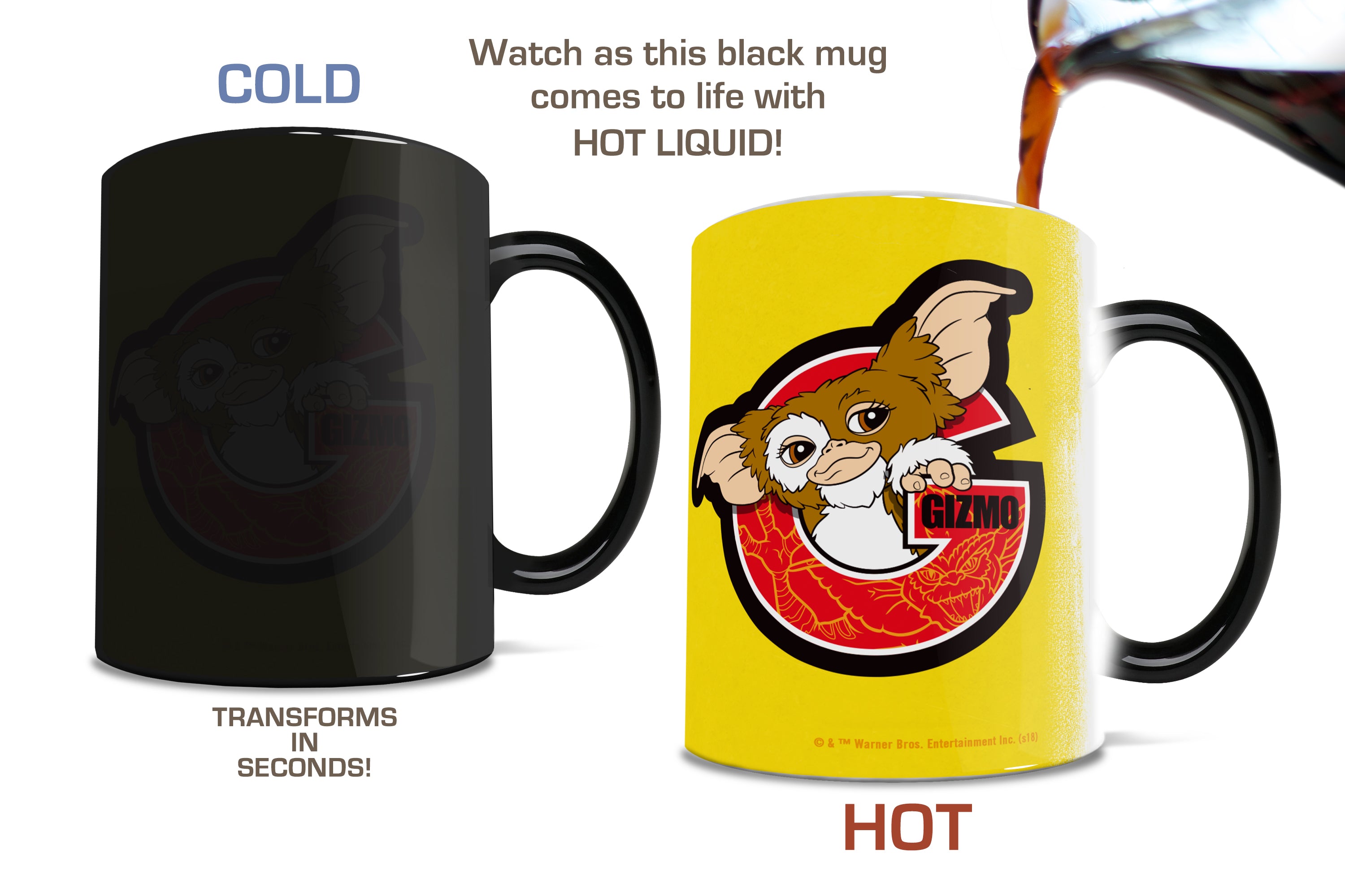 Gremlins (Stripe and Gizmo) Morphing Mugs®  Heat-Sensitive Mug MMUG773