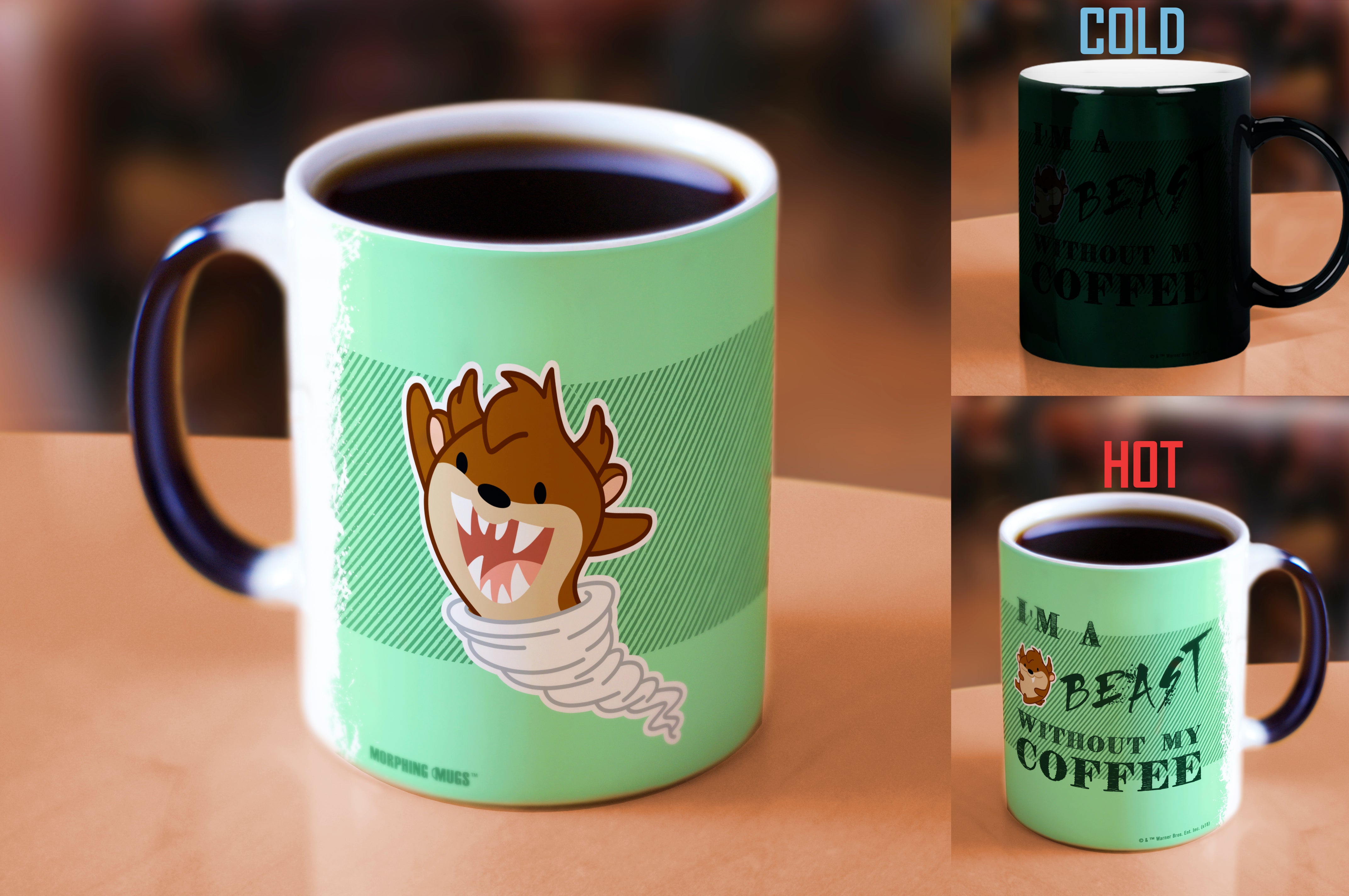 Looney Tunes (Cartoon Coffee Beast) Morphing Mugs®  Heat-Sensitive Mug MMUG777