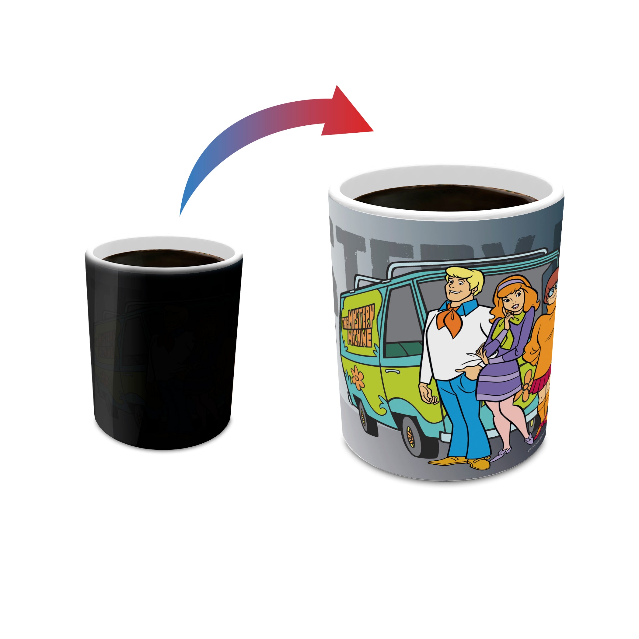 Scooby Doo (Mystery Inc.) Morphing Mugs® Heat-Sensitive Mug MMUG778