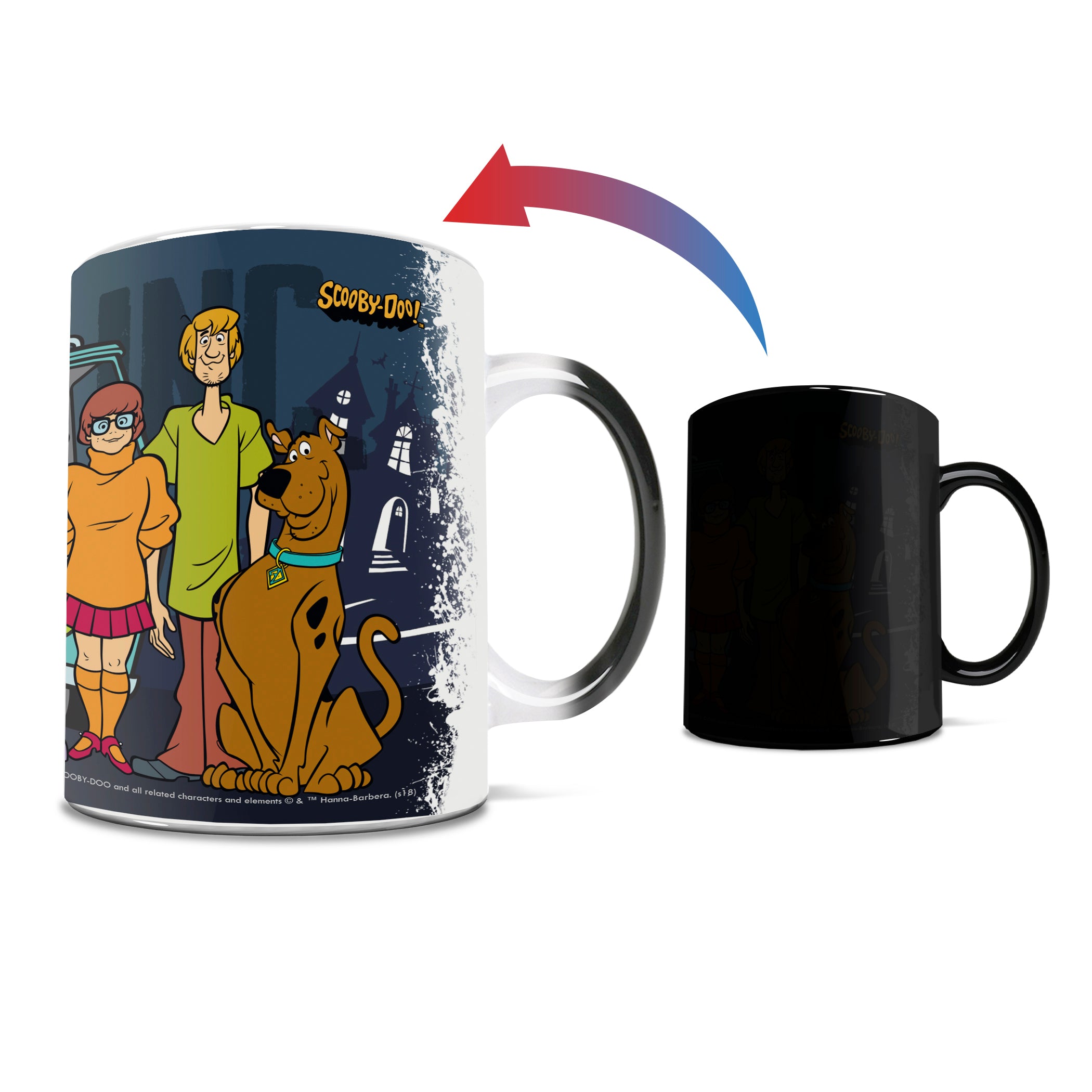 Scooby Doo (Mystery Inc.) Morphing Mugs® Heat-Sensitive Mug MMUG778