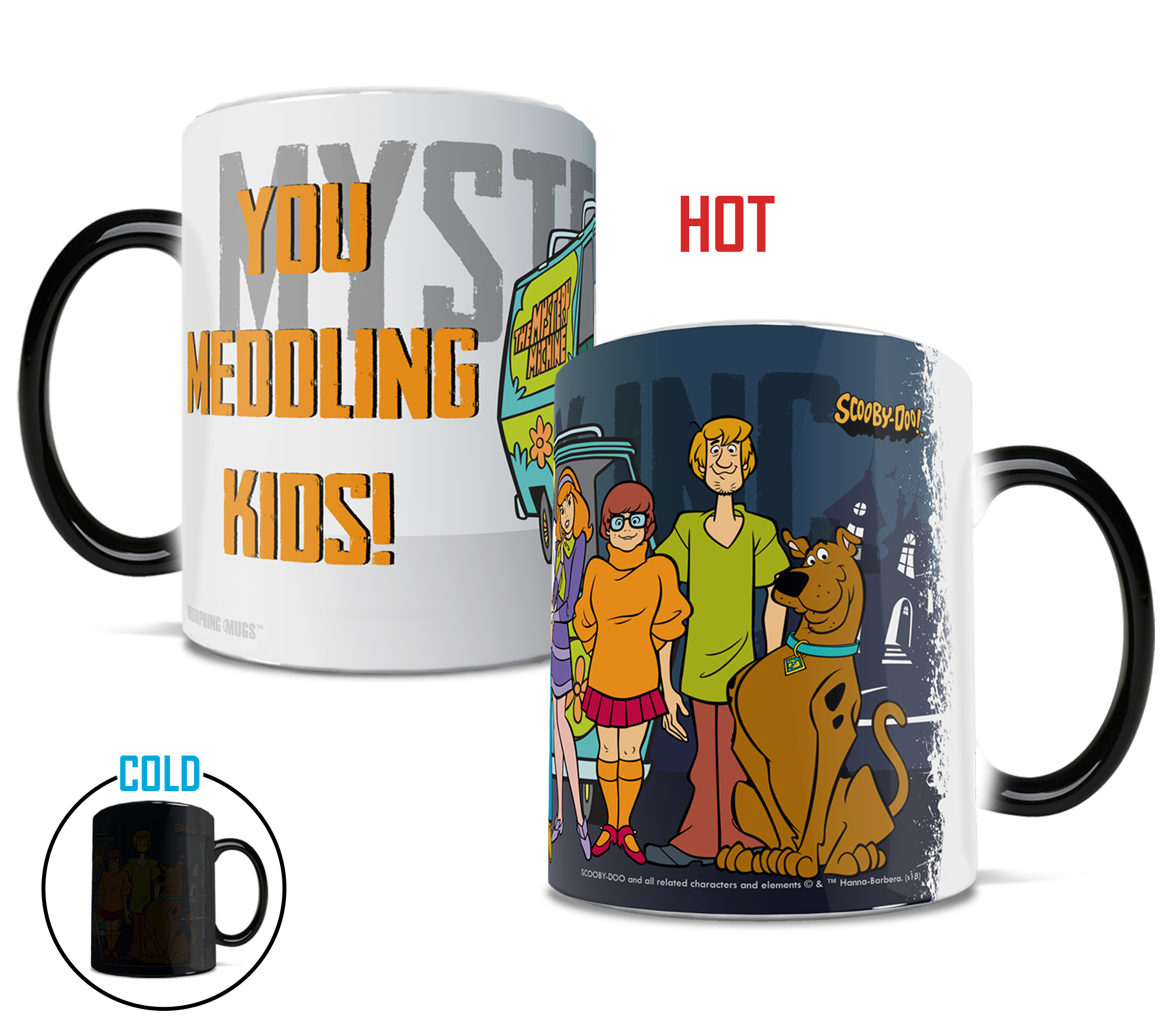 Scooby Doo (Mystery Inc.) Morphing Mugs® Heat-Sensitive Mug MMUG778