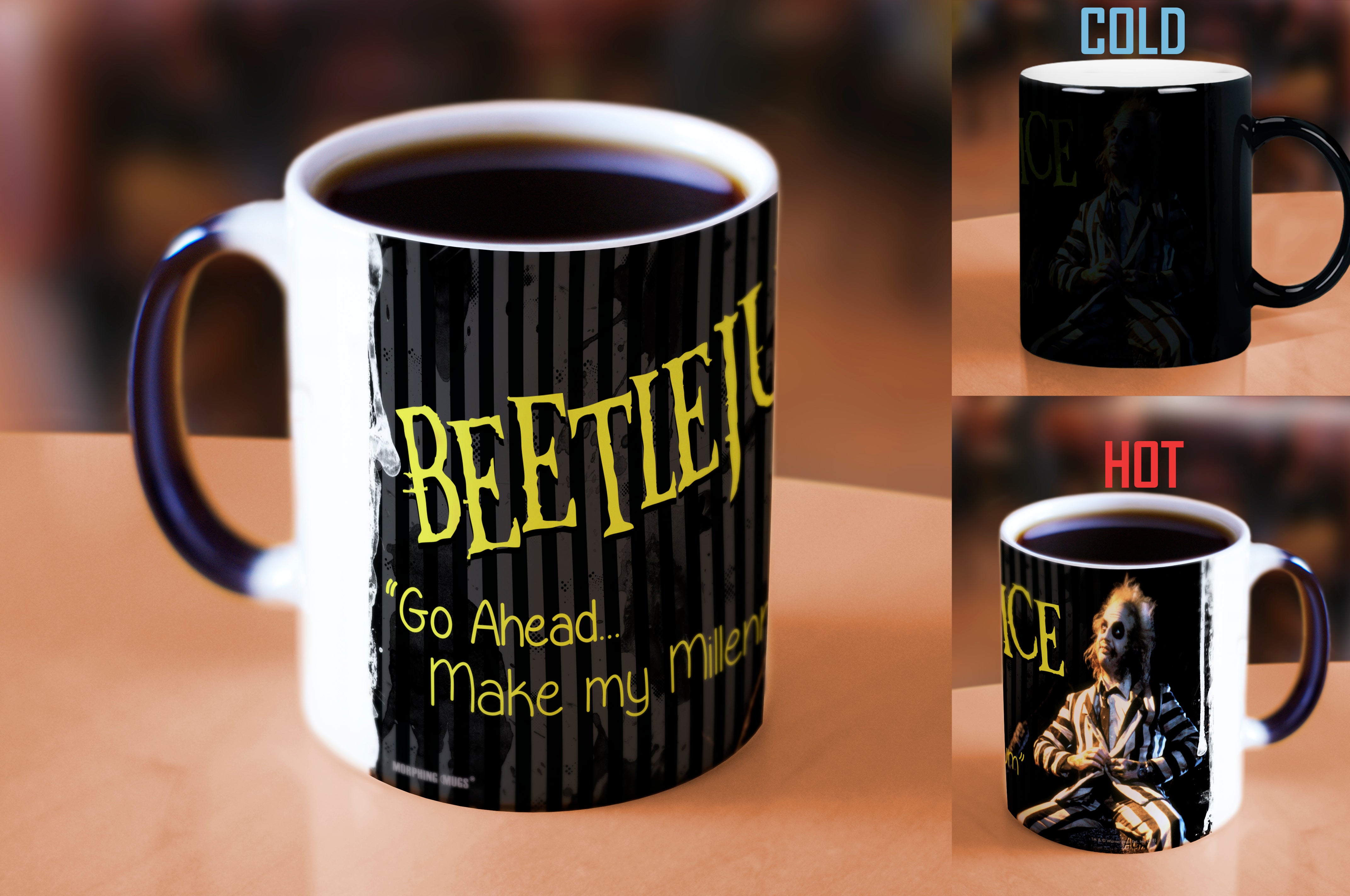 Beetlejuice (Make My Millennium) Morphing Mugs®  Heat-Sensitive Mug MMUG782