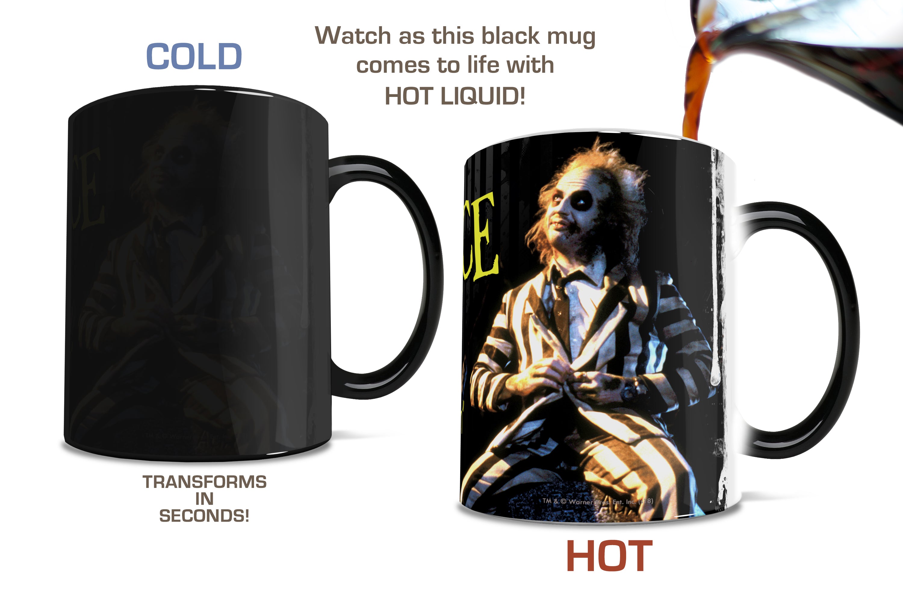 Beetlejuice (Make My Millennium) Morphing Mugs®  Heat-Sensitive Mug MMUG782