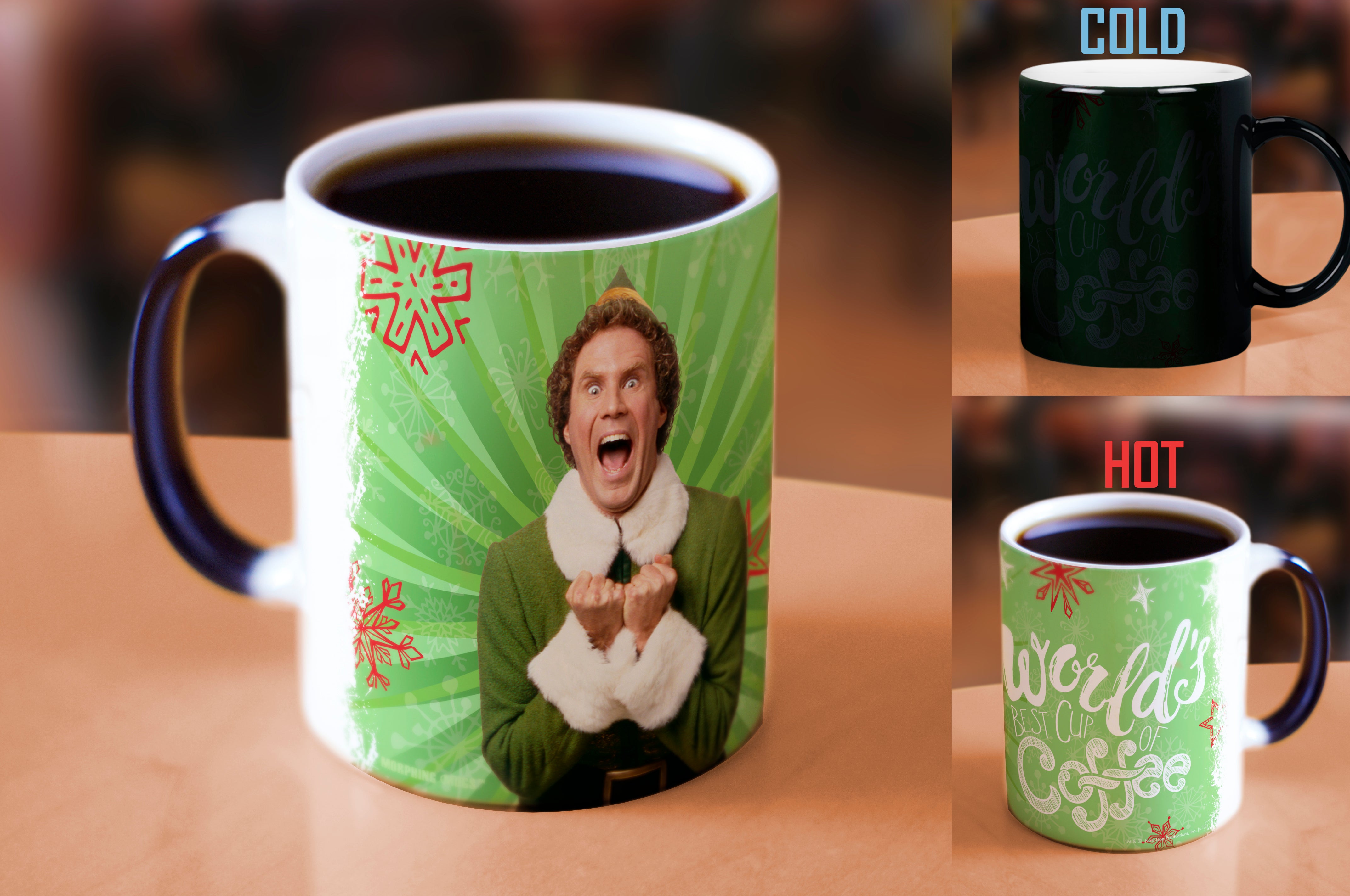 Elf (Worlds Best Cup of Coffee) Morphing Mugs® Heat-Sensitive Mug MMUG783