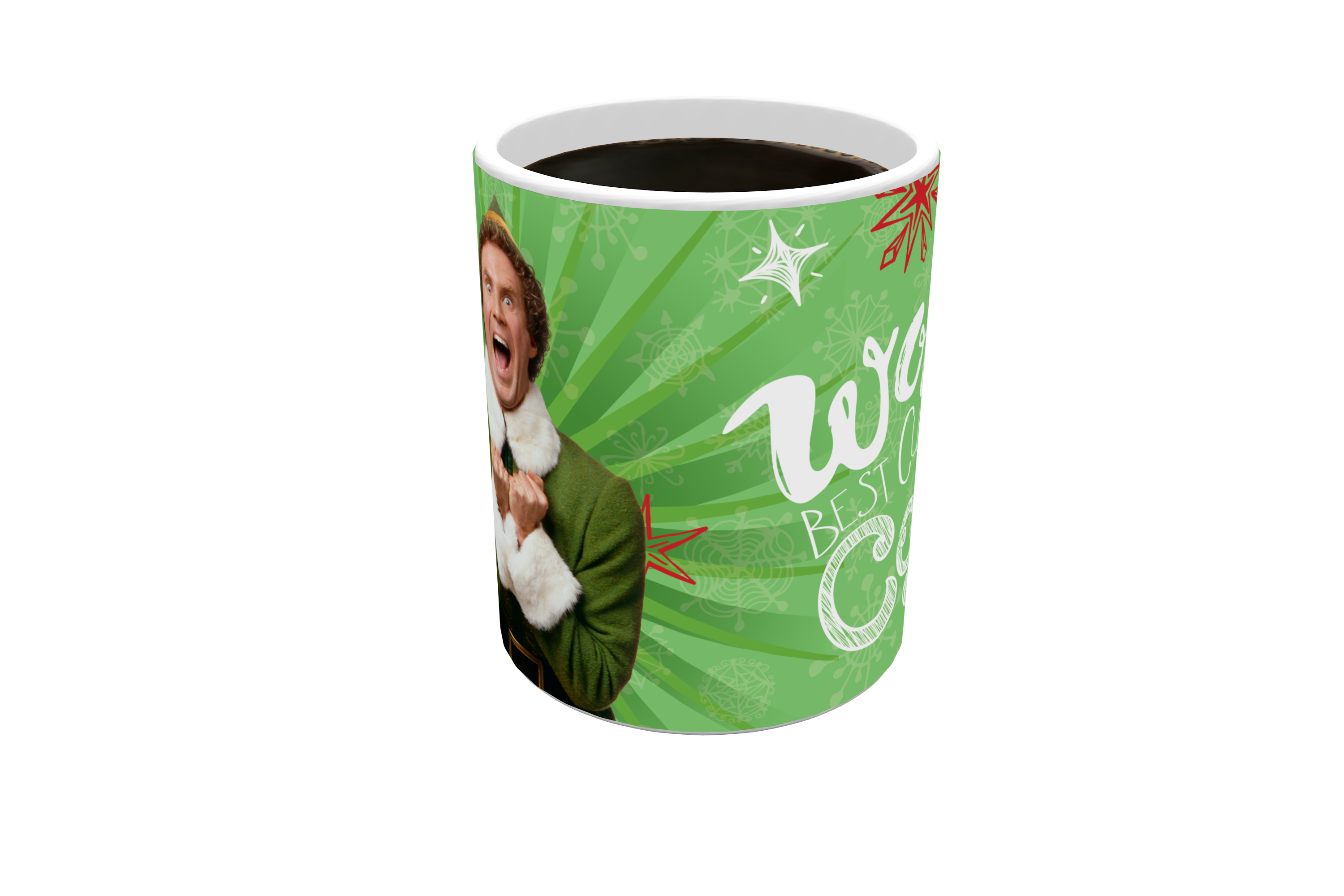 Elf (Worlds Best Cup of Coffee) Morphing Mugs® Heat-Sensitive Mug MMUG783