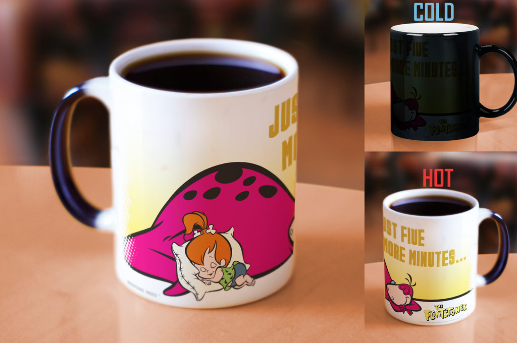 The Flintstones (Just Five More Minutes) Morphing Mugs® Heat-Sensitive Mug MMUG784