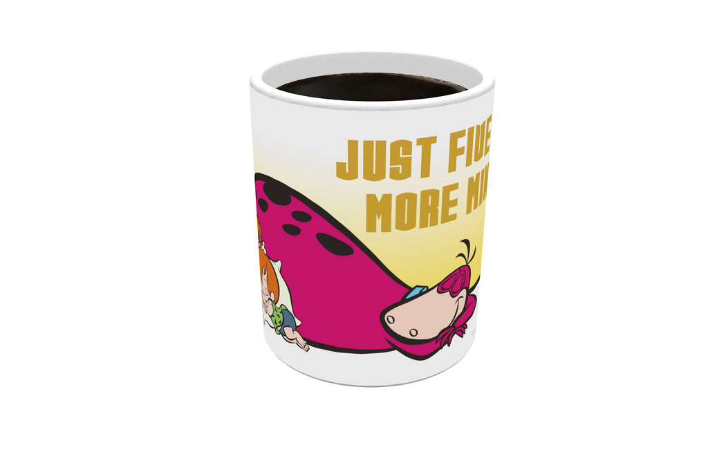 The Flintstones (Just Five More Minutes) Morphing Mugs® Heat-Sensitive Mug MMUG784