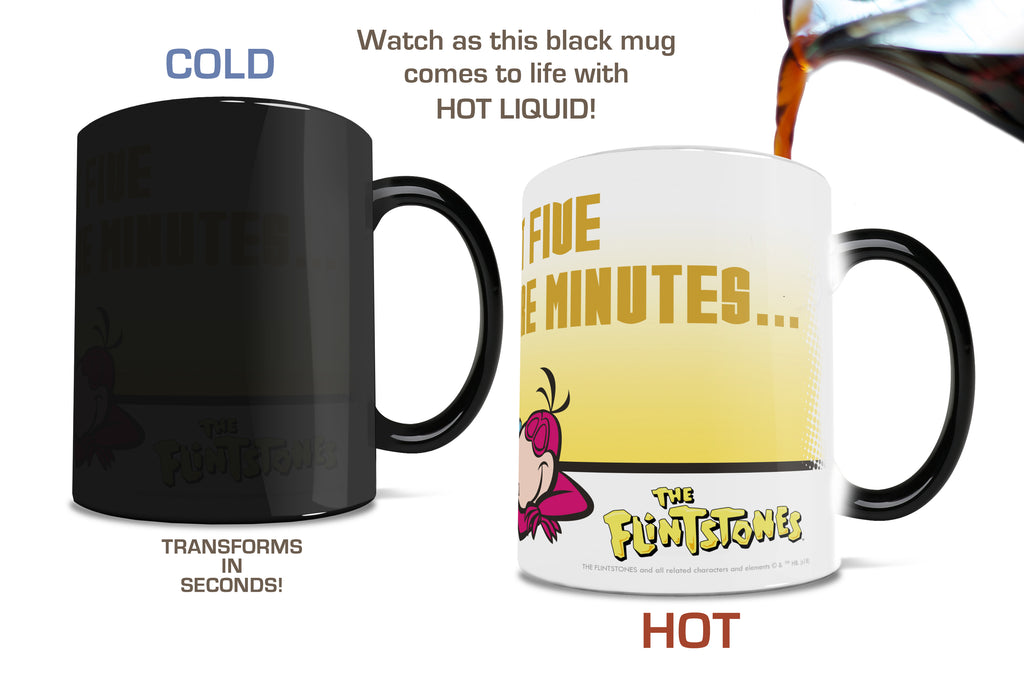 The Flintstones (Just Five More Minutes) Morphing Mugs® Heat-Sensitive Mug MMUG784