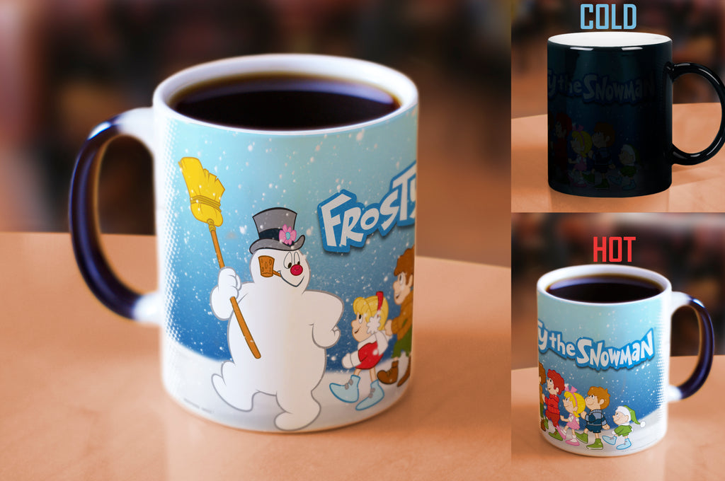 Frosty the Snowman (Frosty and the Kids) Morphing Mugs®  Heat-Sensitive Mug MMUG786