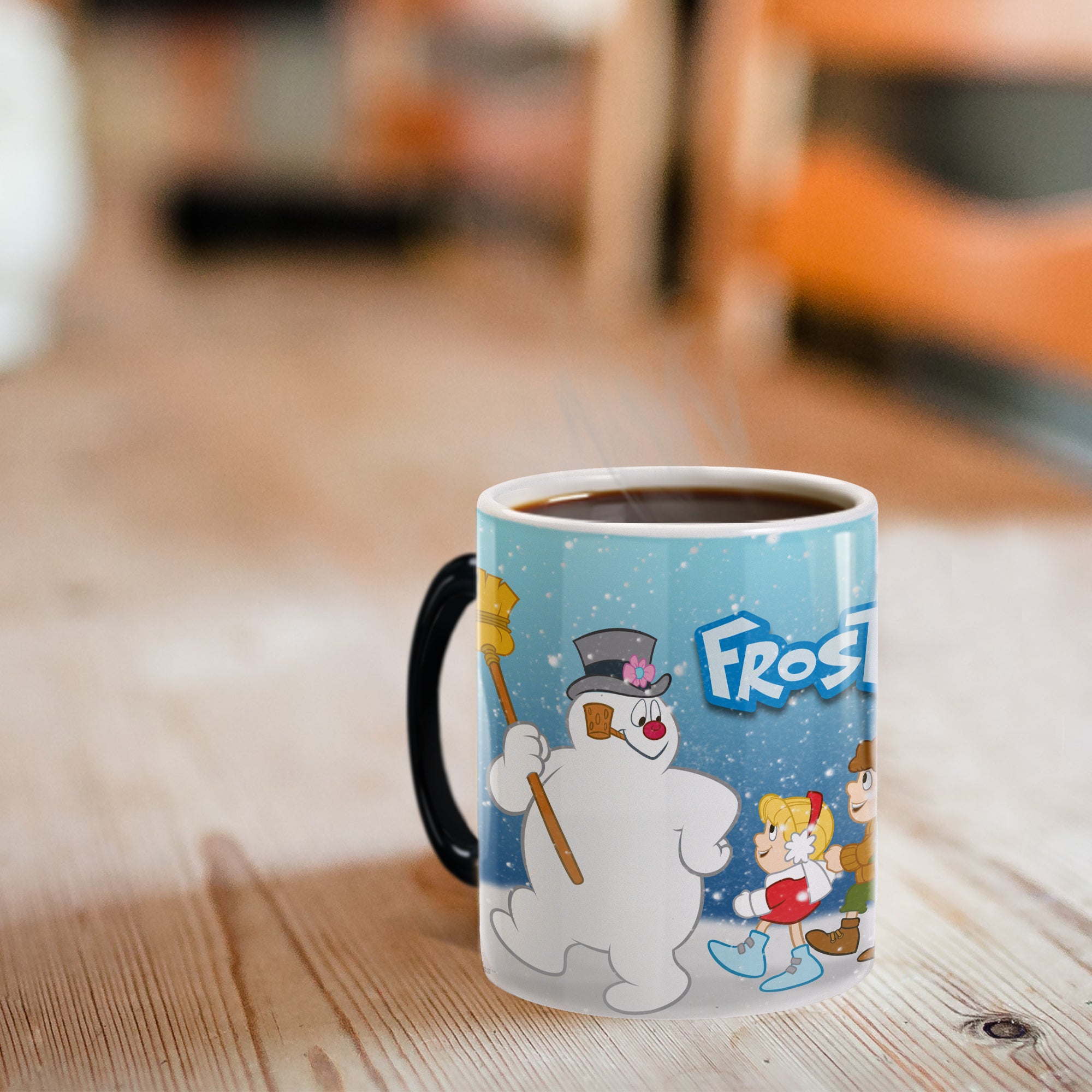 Frosty the Snowman (Frosty and the Kids) Morphing Mugs®  Heat-Sensitive Mug MMUG786