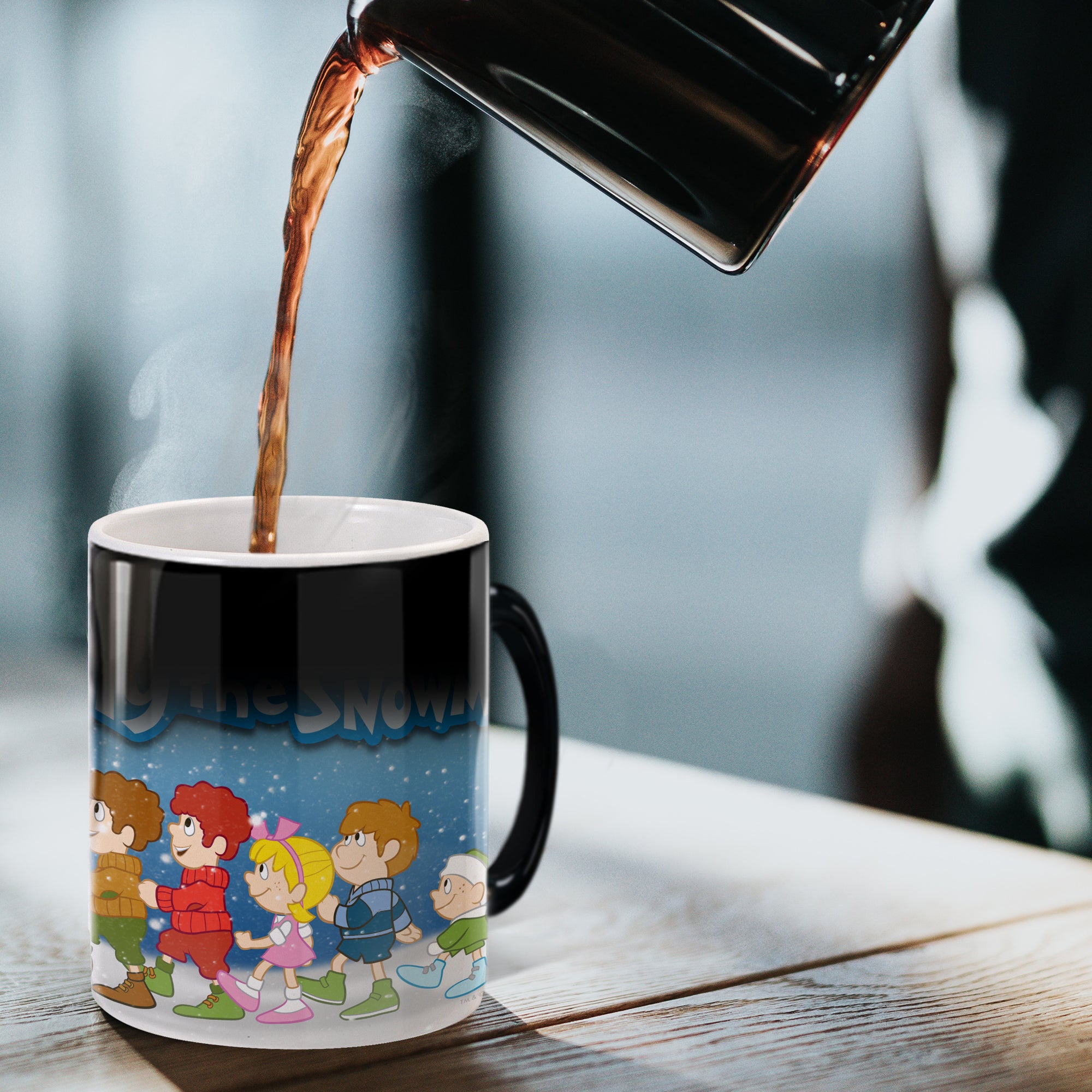 Frosty the Snowman (Frosty and the Kids) Morphing Mugs®  Heat-Sensitive Mug MMUG786