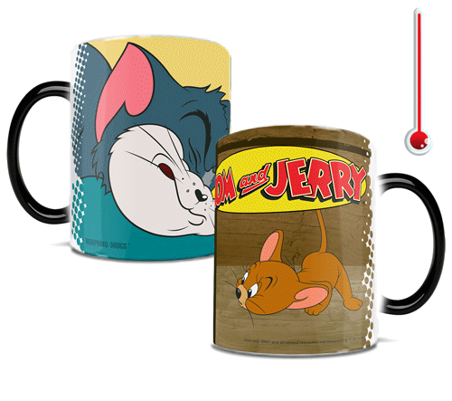 Tom and Jerry (Cat and Mouse) Morphing Mugs® Heat-Sensitive Mug MMUG789