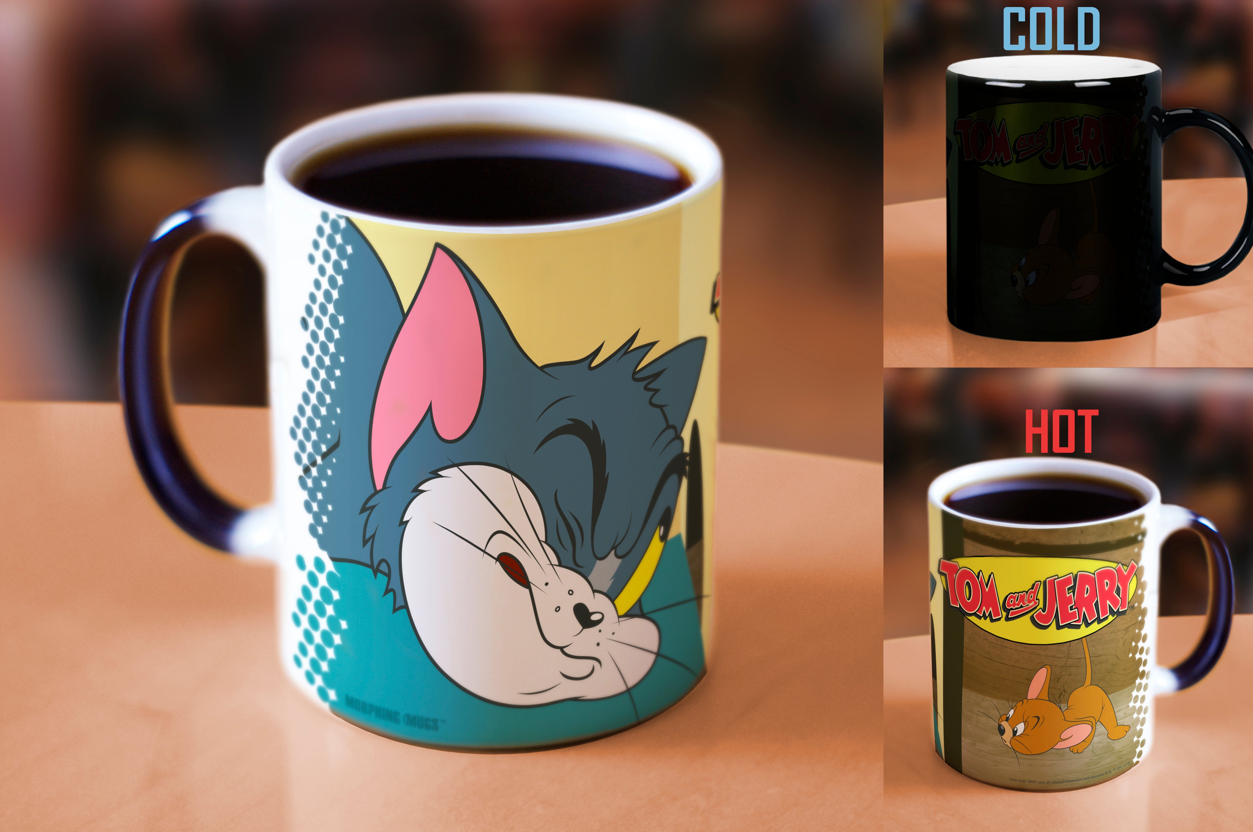 Tom and Jerry (Cat and Mouse) Morphing Mugs® Heat-Sensitive Mug MMUG789