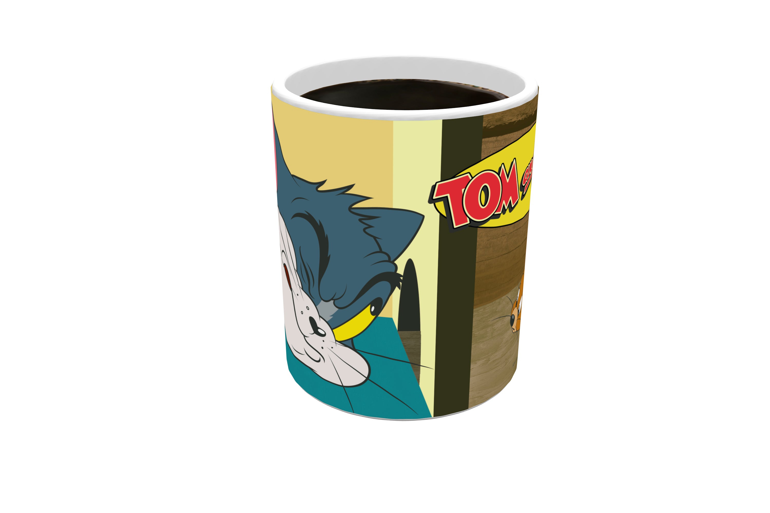 Tom and Jerry (Cat and Mouse) Morphing Mugs® Heat-Sensitive Mug MMUG789