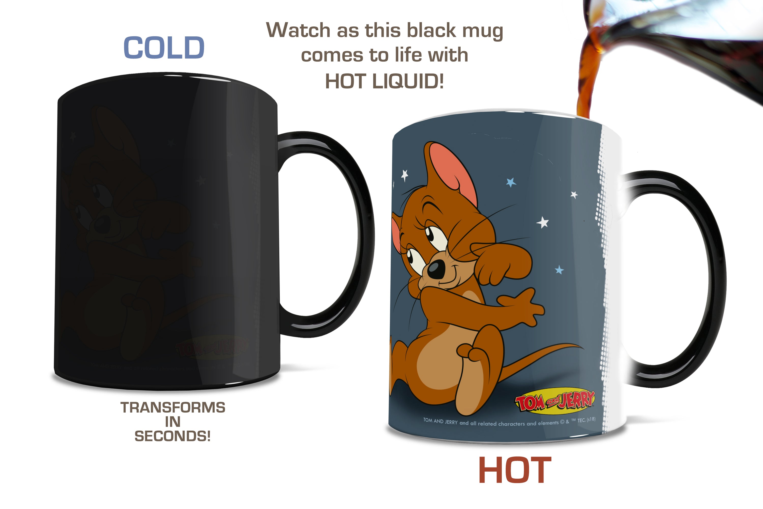 Tom and Jerry (I Woke Up This Cute) Morphing Mugs® Heat-Sensitive Mug MMUG790
