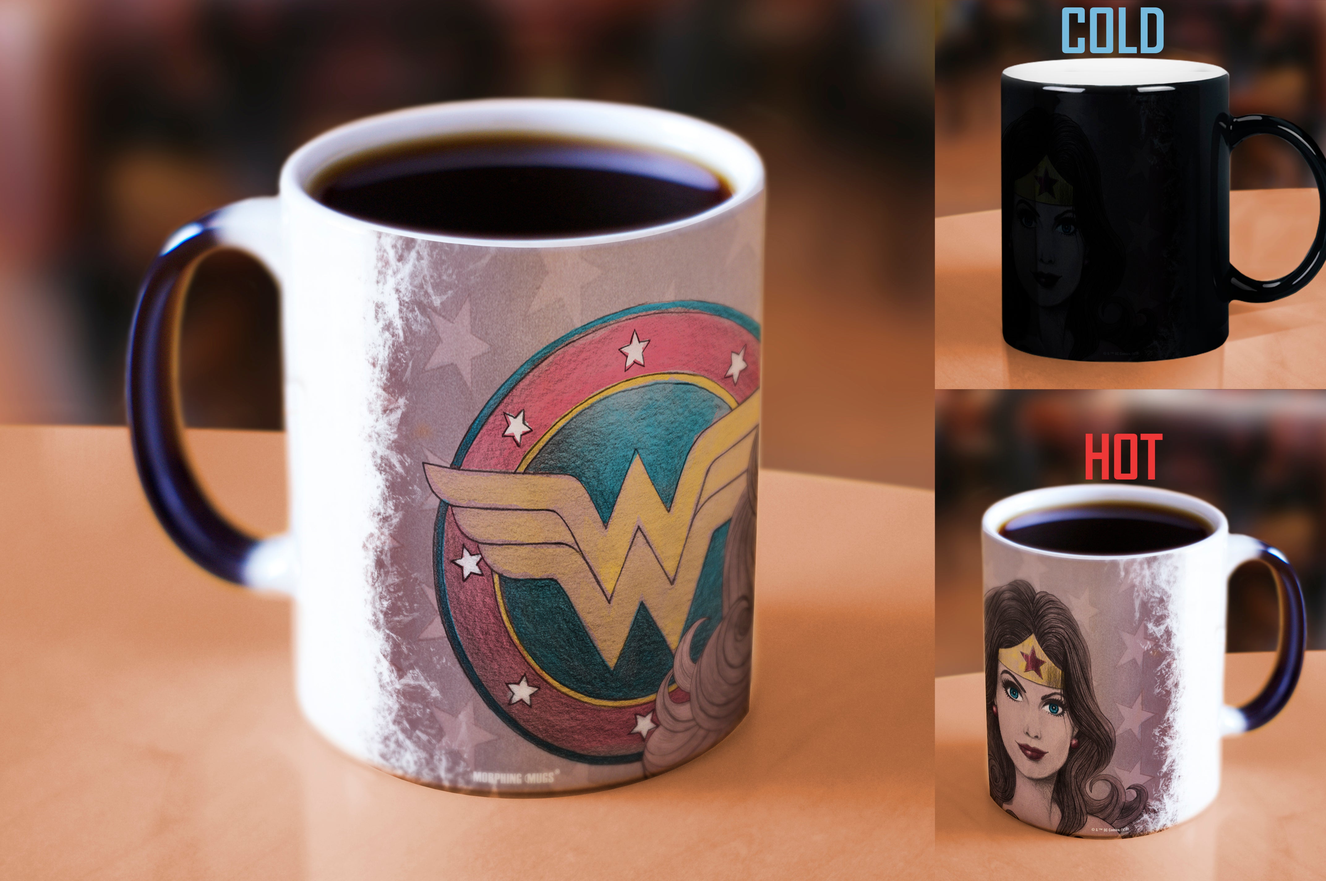 DC Comics (Wonder Woman - Diana Prince) Morphing Mugs®  Heat-Sensitive Mug MMUG862