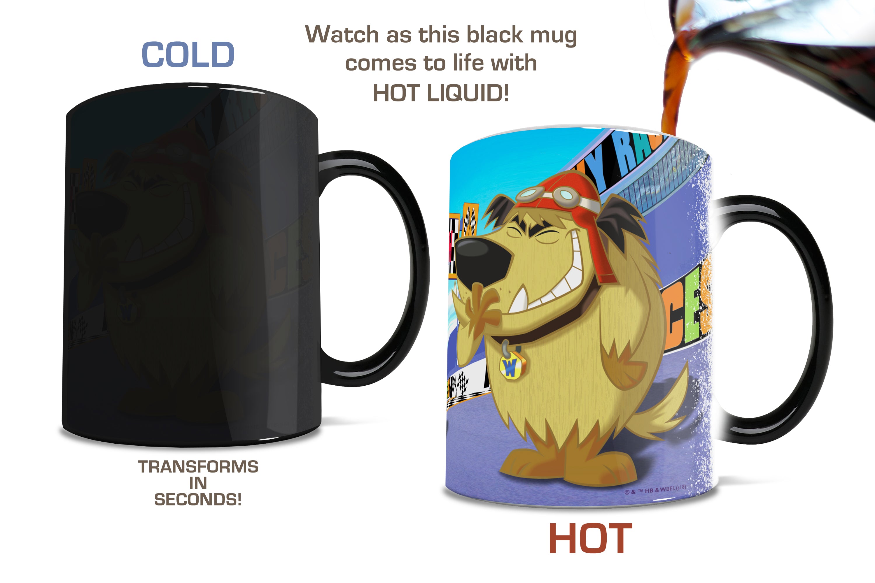 Wacky Races (Winners Lane) Morphing Mugs®  Heat-Sensitive Mug MMUG865