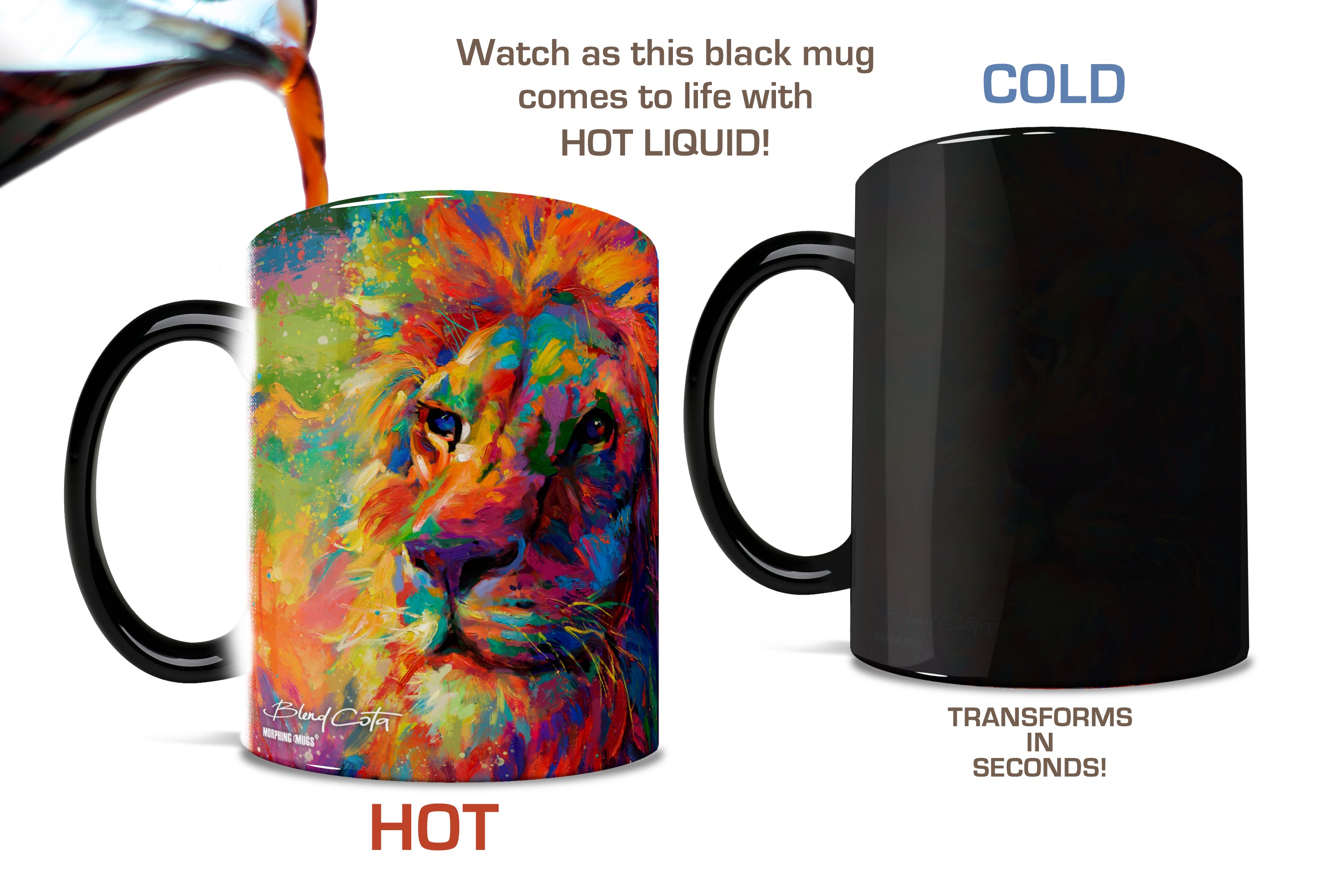 Blend Cota (King of the Jungle) Morphing Mugs®  Heat-Sensitive Mug MMUG914