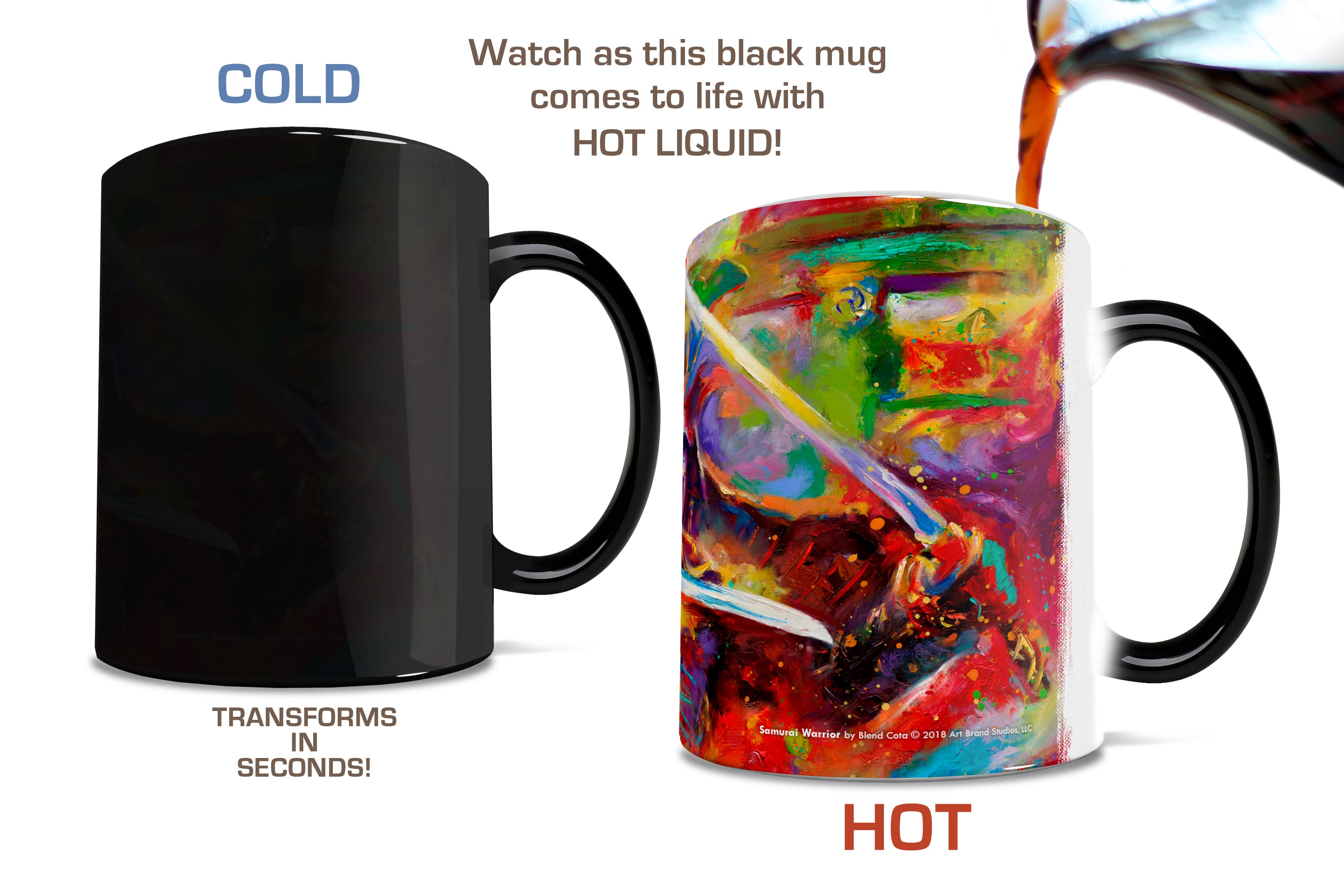 Blend Cota (Samurai Warrior) Morphing Mugs®  Heat-Sensitive Mug MMUG915