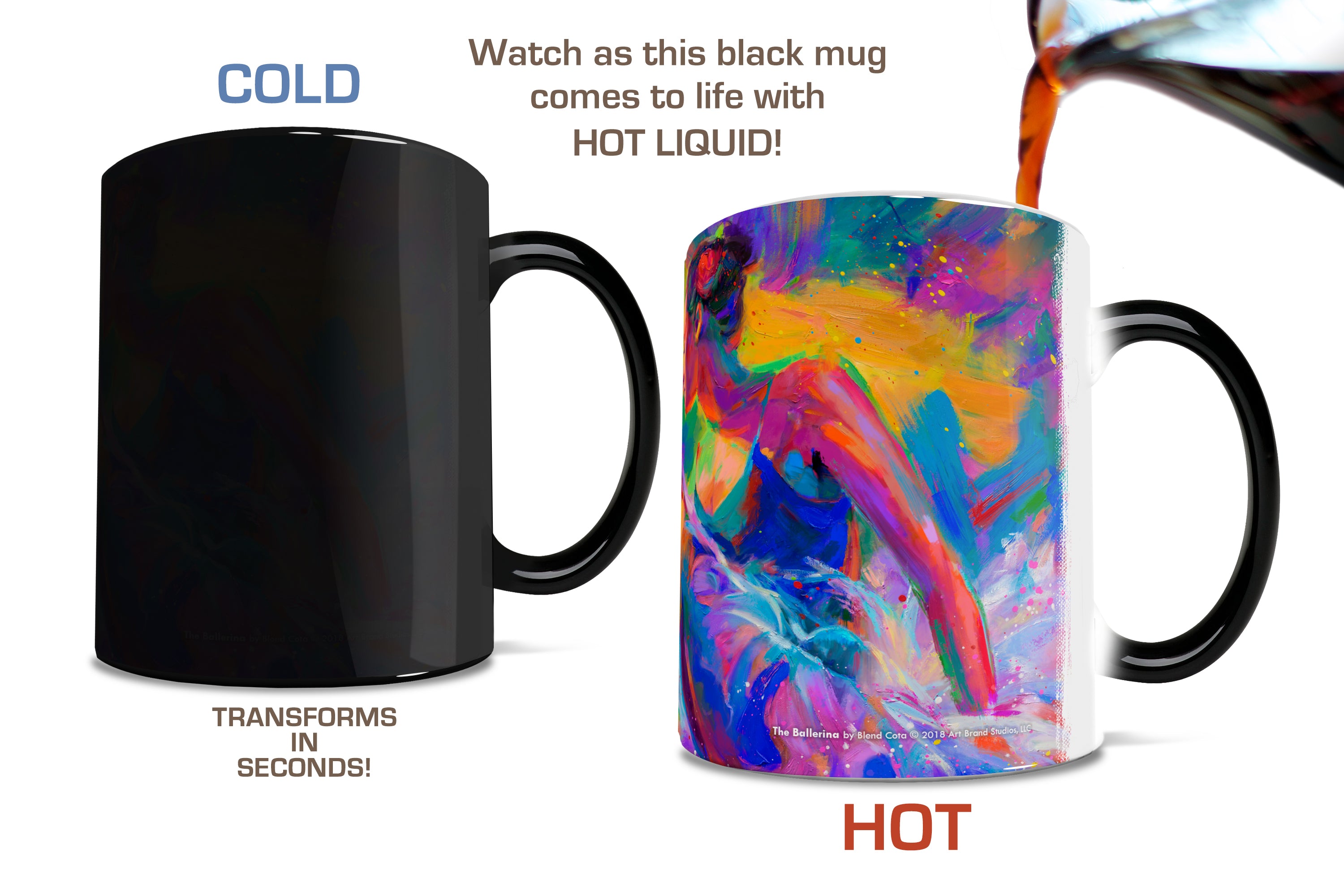 Blend Cota (The Ballerina) Morphing Mugs®  Heat-Sensitive Mug MMUG916