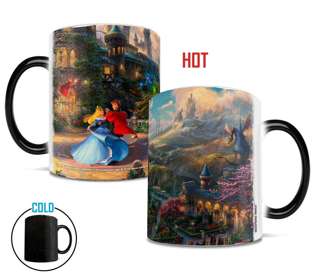 Disney (Sleeping Beauty Dancing in the Enchanted Light) by Thomas Kinkade Studios Morphing Mugs®  Heat-Sensitive Mug MMUG919