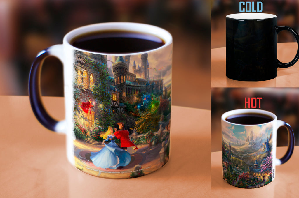 Disney (Sleeping Beauty Dancing in the Enchanted Light) by Thomas Kinkade Studios Morphing Mugs®  Heat-Sensitive Mug MMUG919