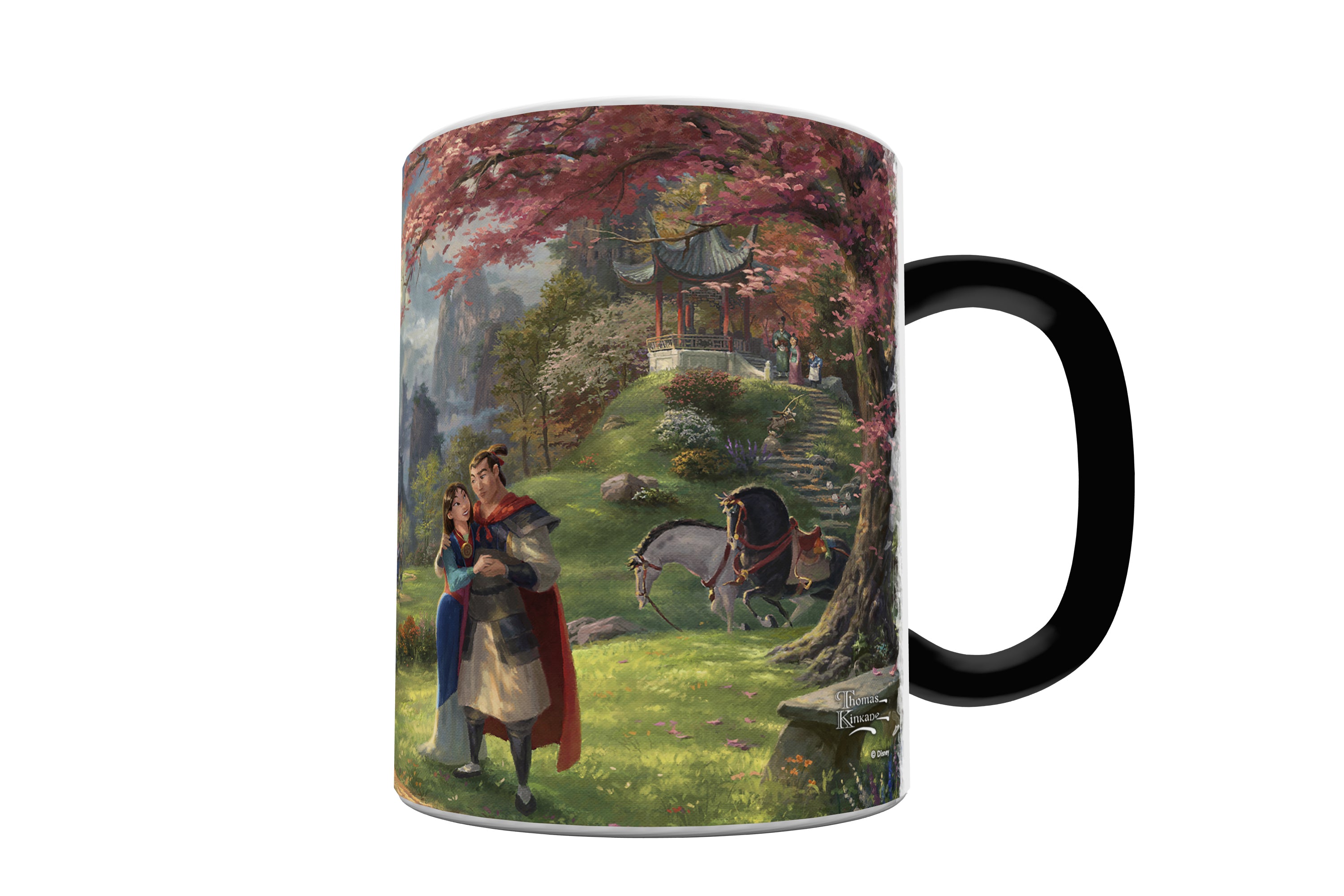Disney (Mulan Blossoms of Love) by Thomas Kinkade Studios Morphing Mugs®  Heat-Sensitive Mug MMUG965