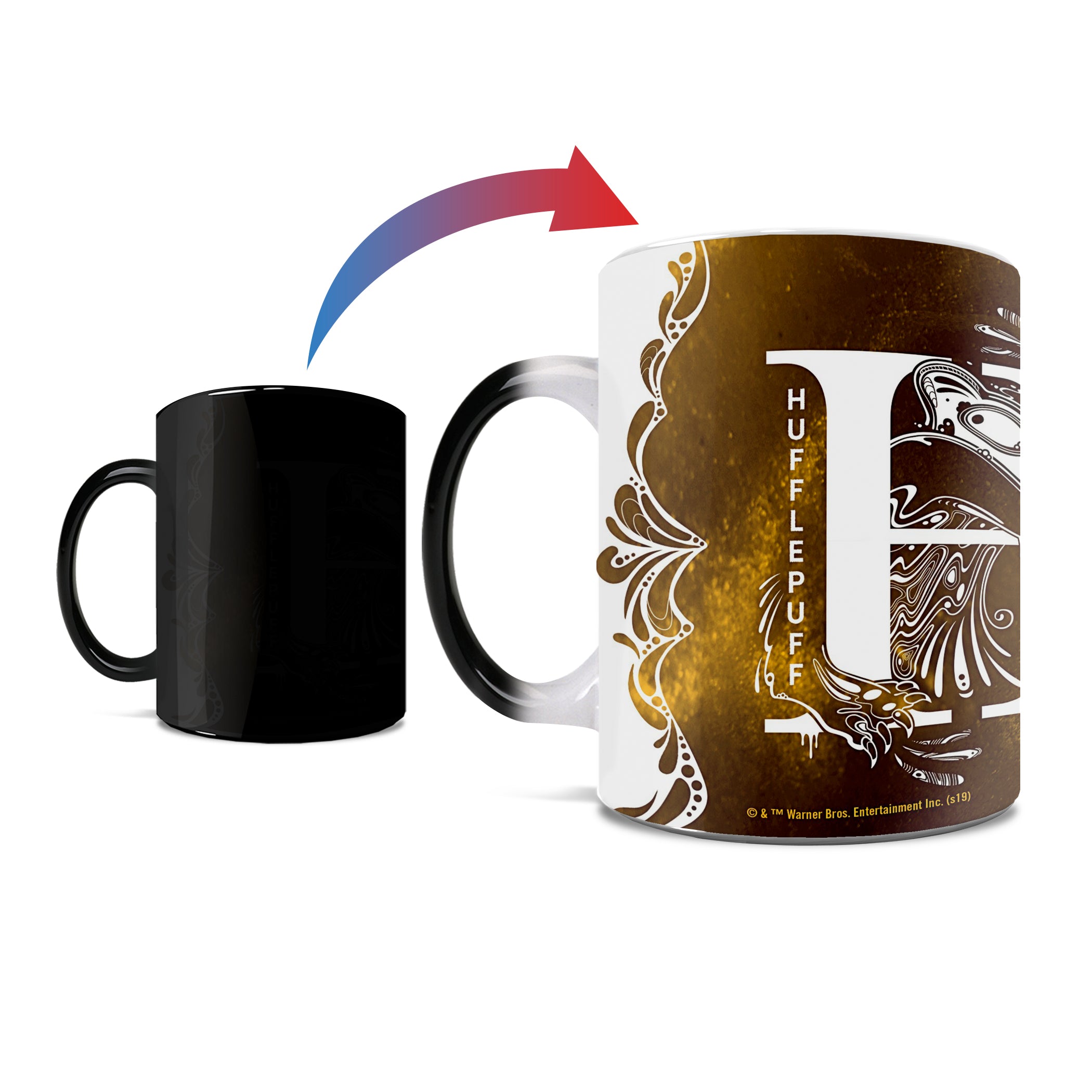 Harry Potter (Hufflepuff - Aguamenti ) Morphing Mugs® Heat-Sensitive Mug MMUG994